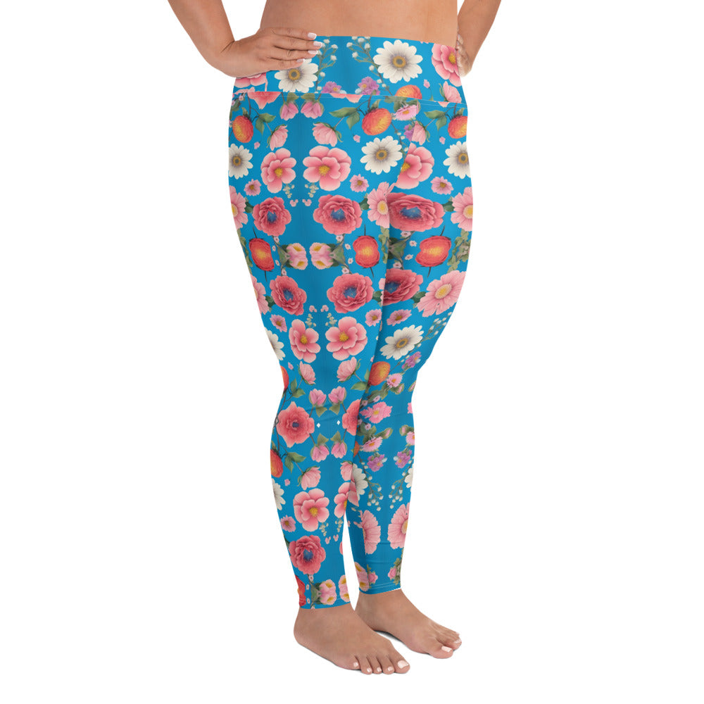 All-Over Print Plus Size Leggings