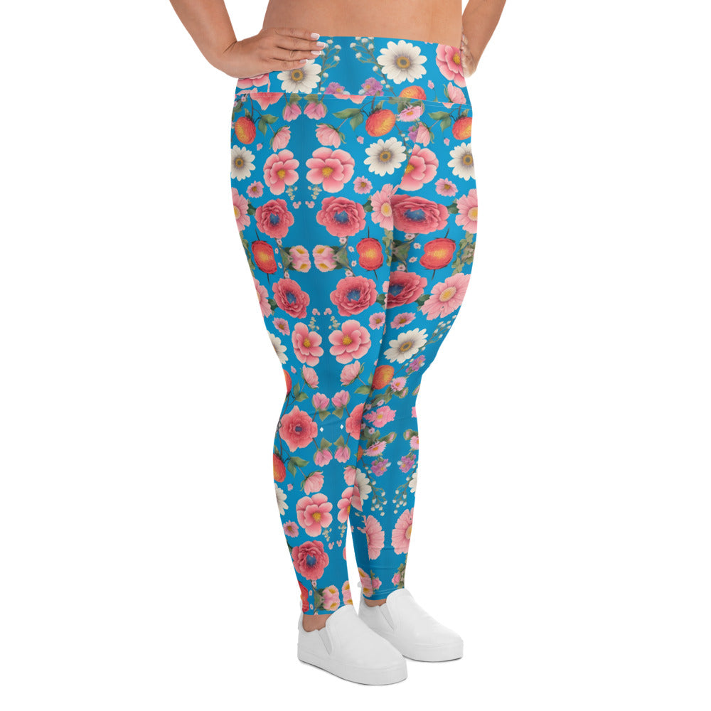 All-Over Print Plus Size Leggings