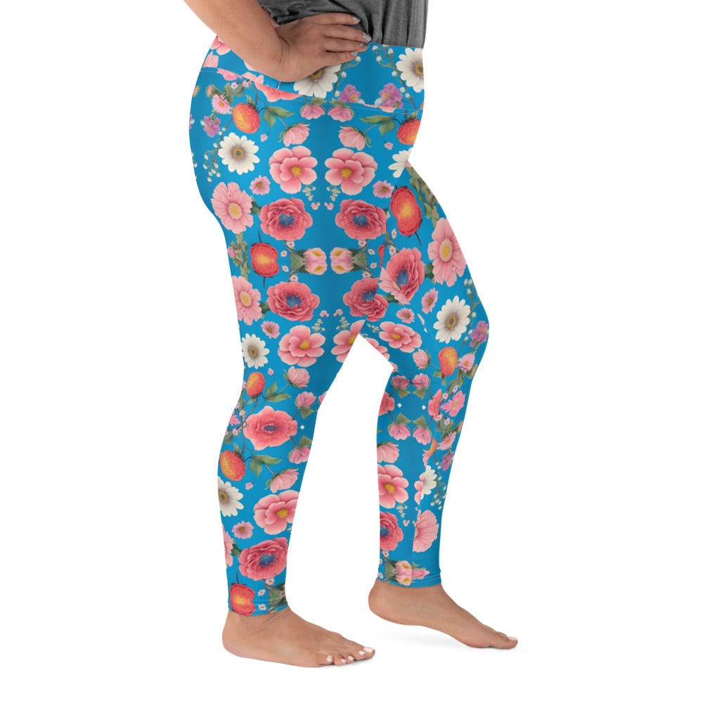 All-Over Print Plus Size Leggings