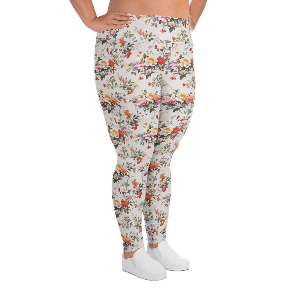 All-Over Print Plus Size Leggings