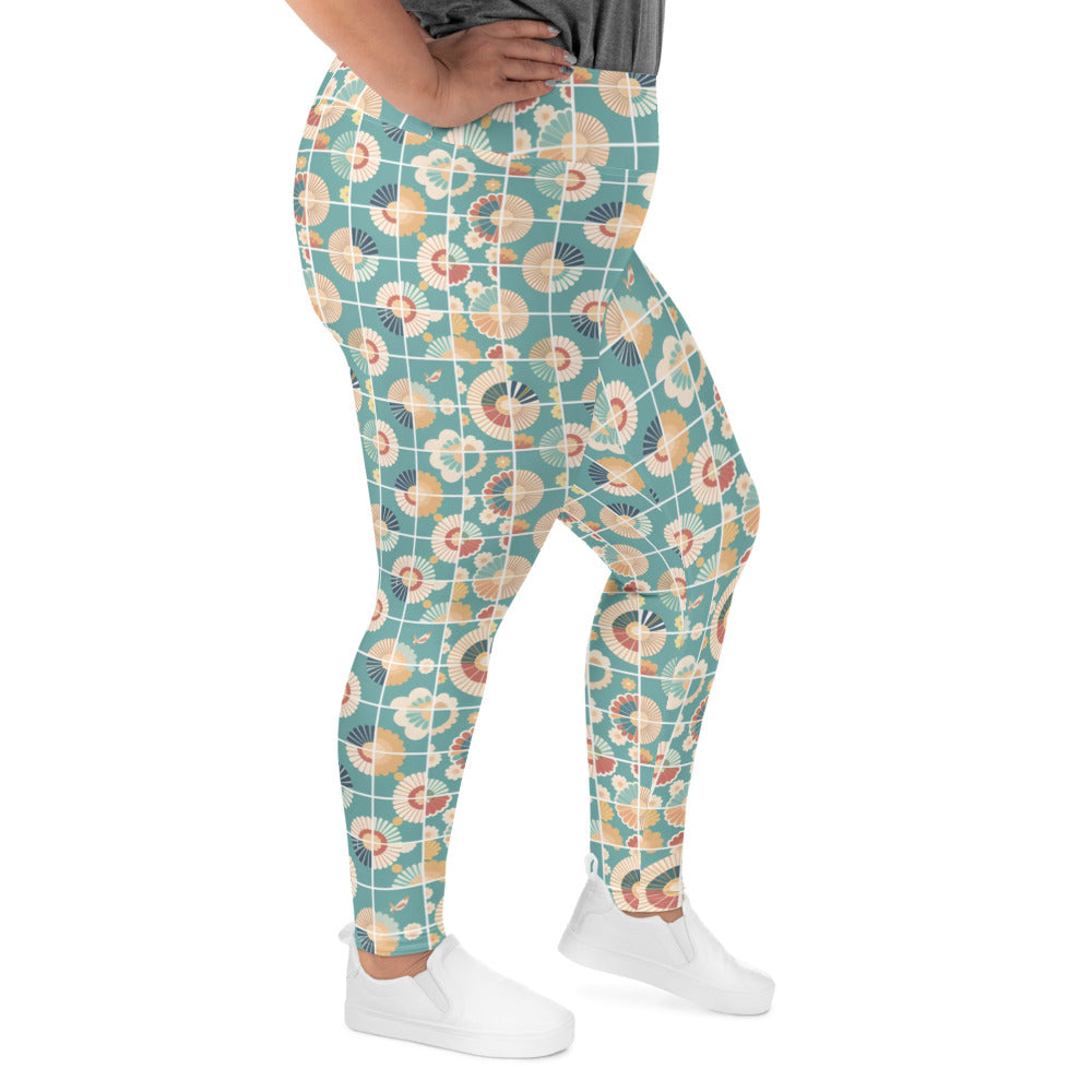 All-Over Print Plus Size Leggings