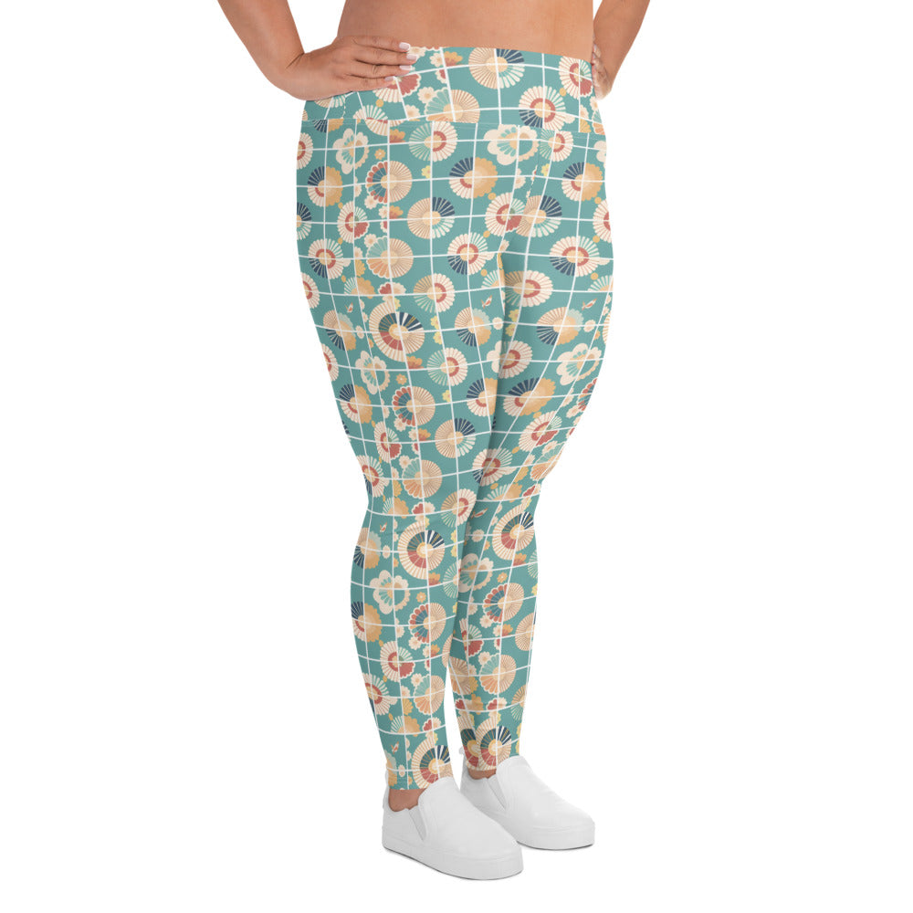 All-Over Print Plus Size Leggings