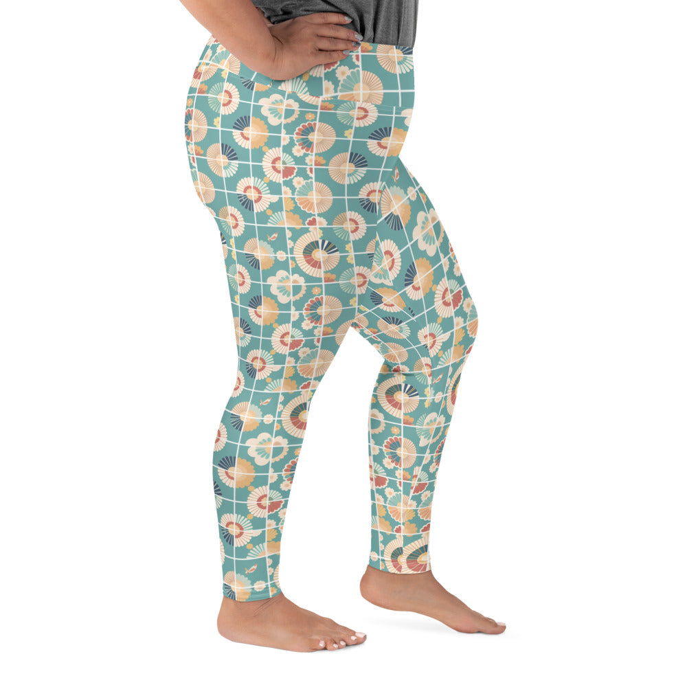 All-Over Print Plus Size Leggings