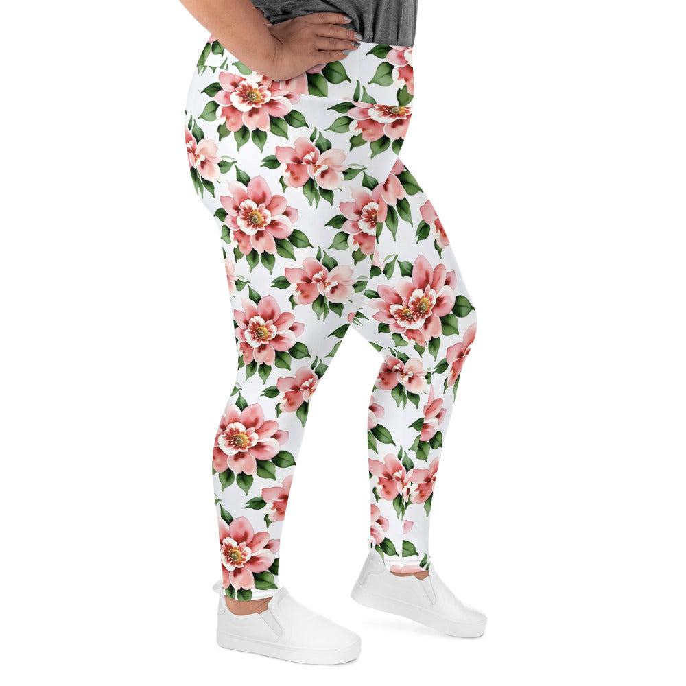 All-Over Print Plus Size Leggings