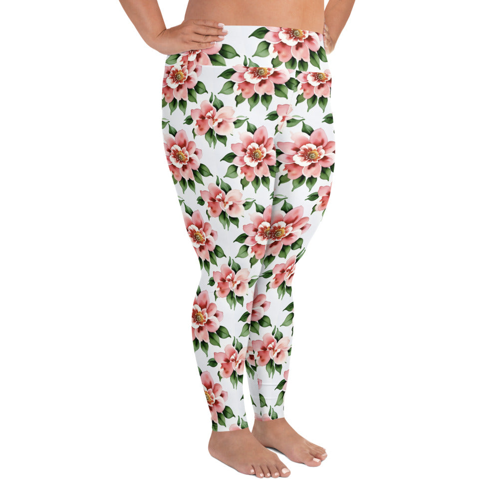 All-Over Print Plus Size Leggings