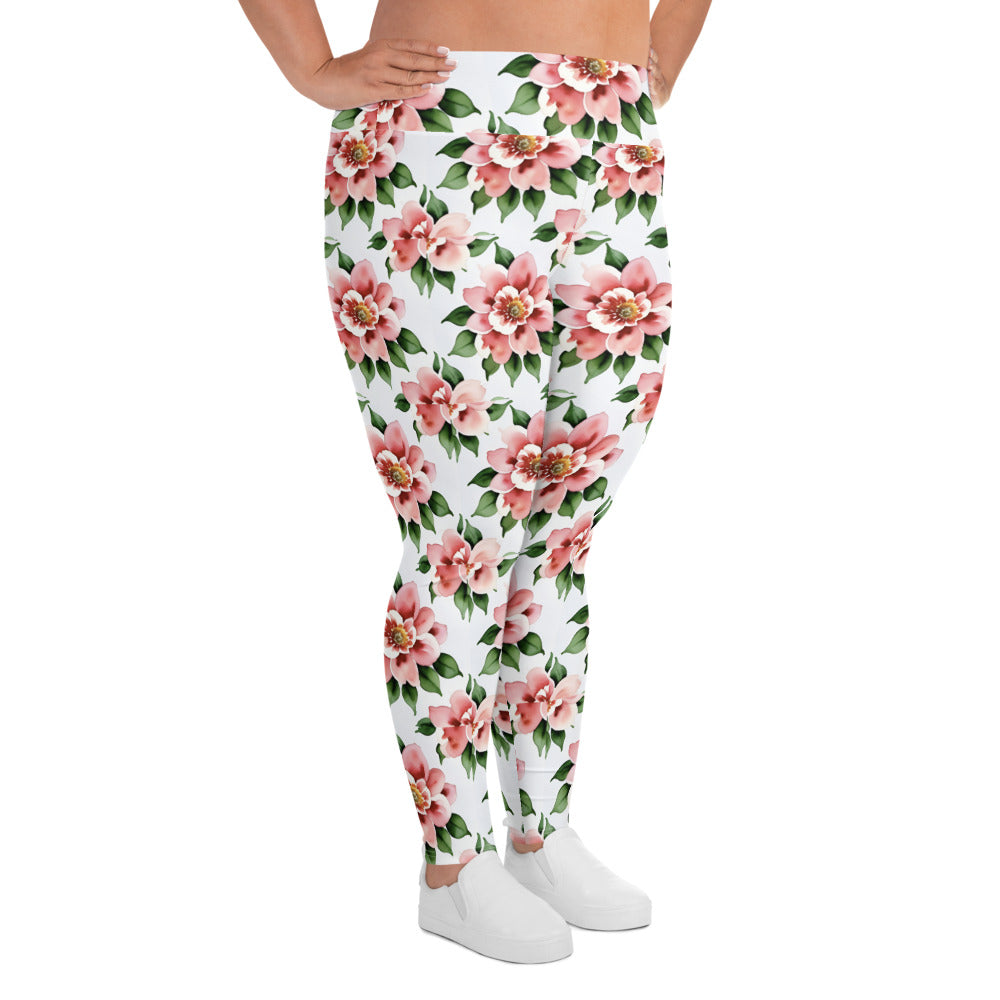 All-Over Print Plus Size Leggings