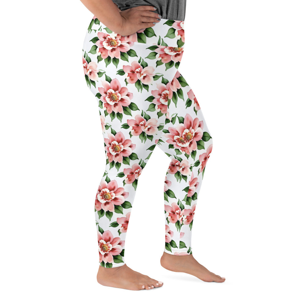 All-Over Print Plus Size Leggings