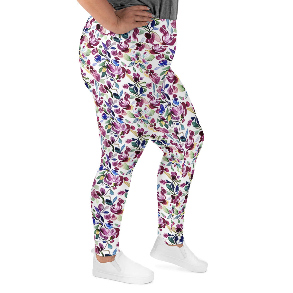 All-Over Print Plus Size Leggings