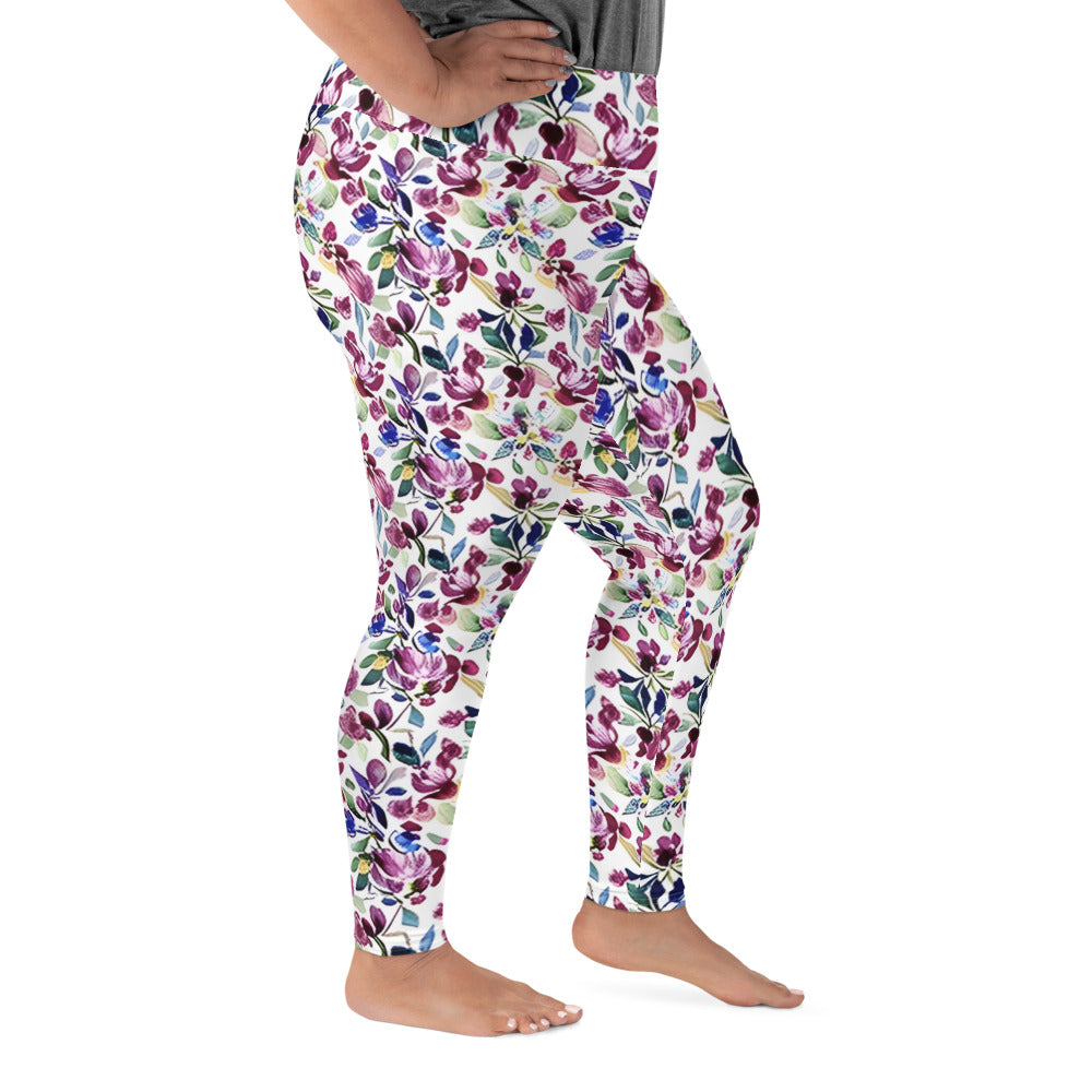 All-Over Print Plus Size Leggings