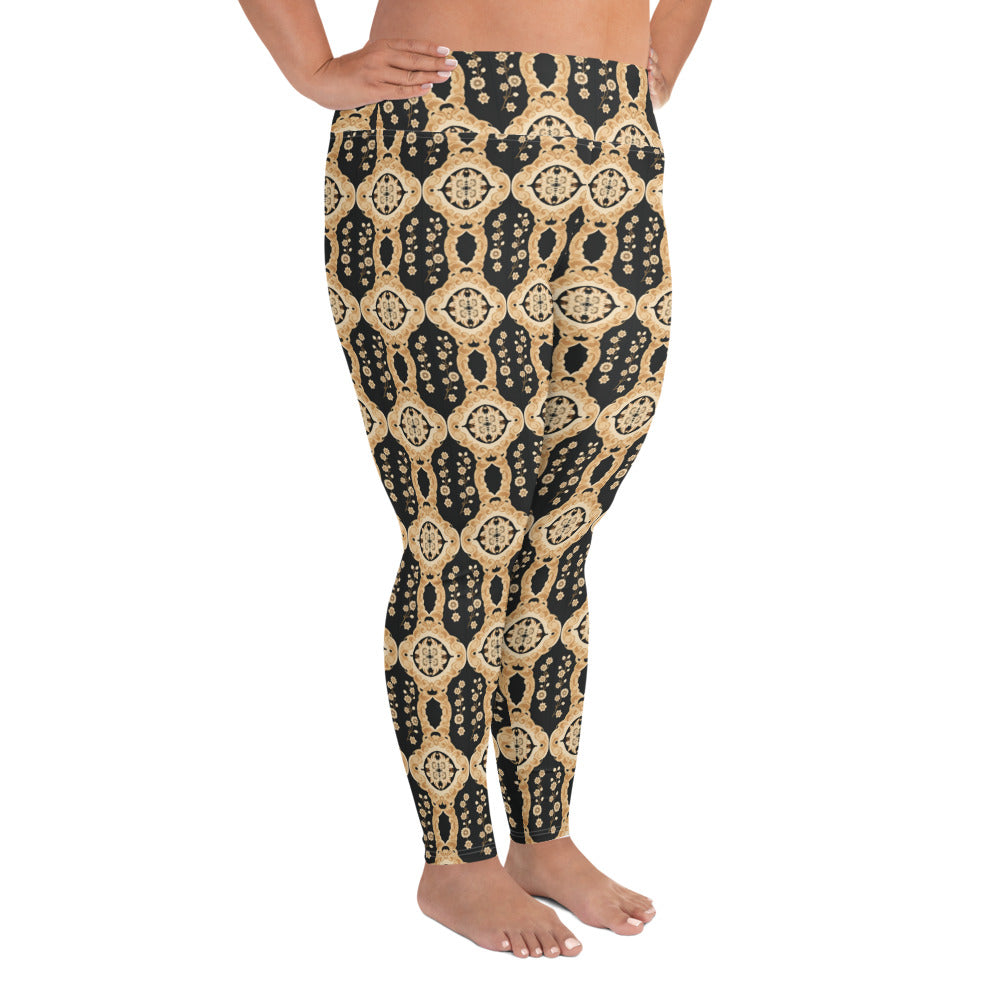 All-Over Print Plus Size Leggings