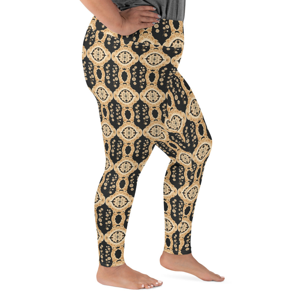 All-Over Print Plus Size Leggings