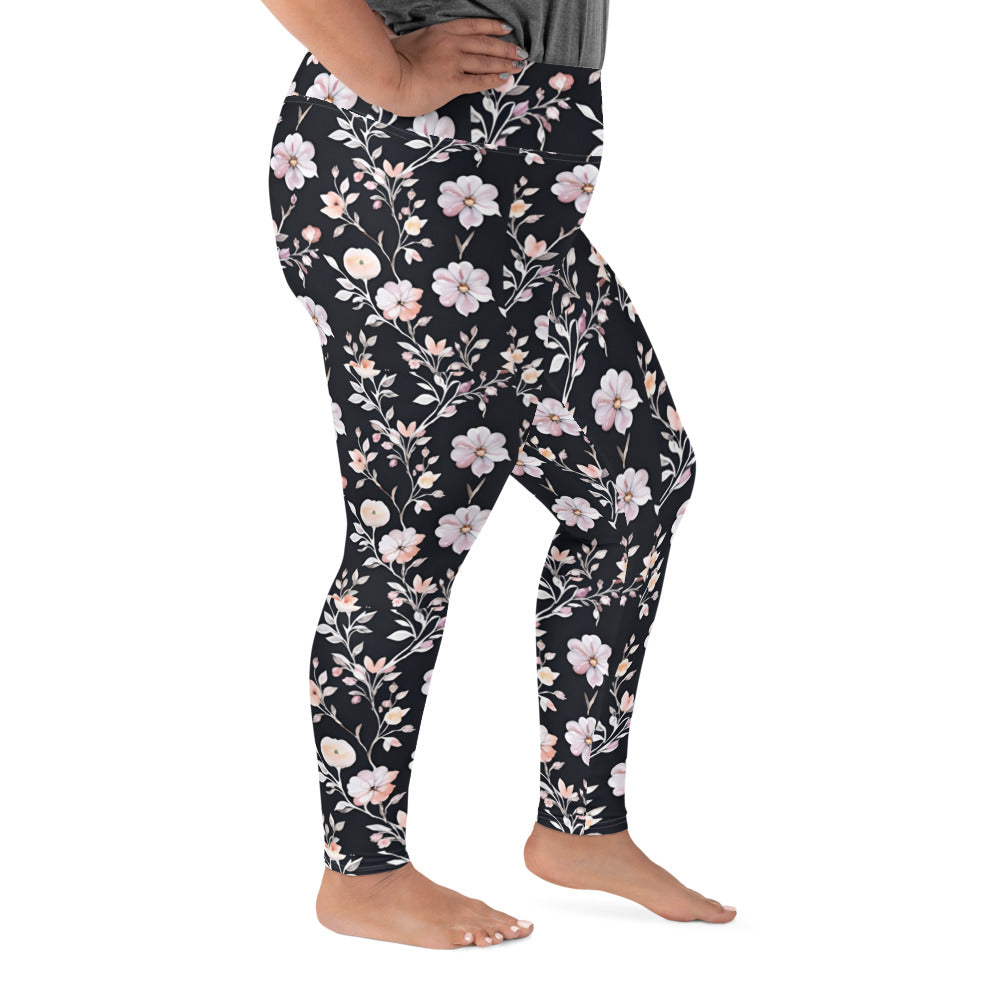 All-Over Print Plus Size Leggings