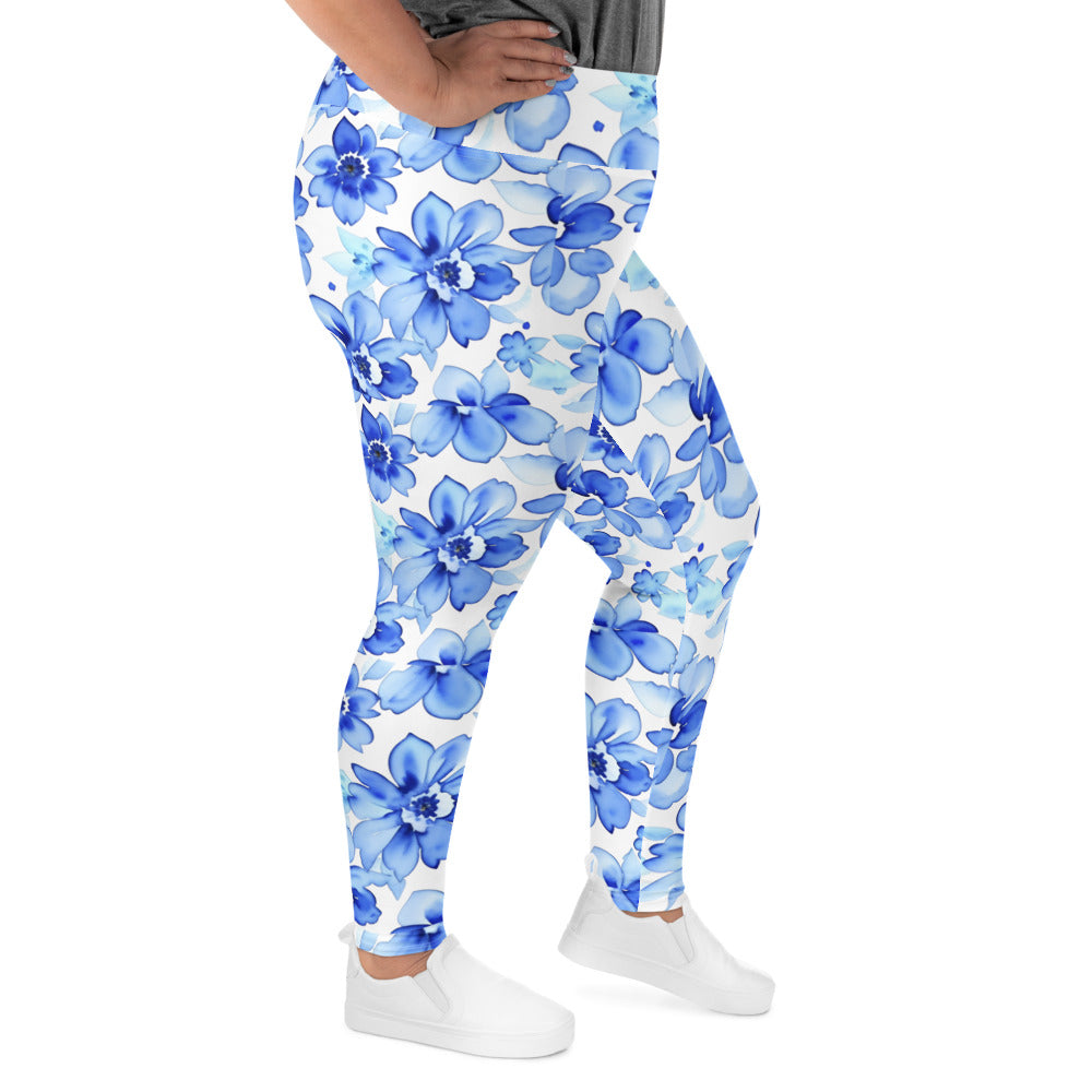 All-Over Print Plus Size Leggings