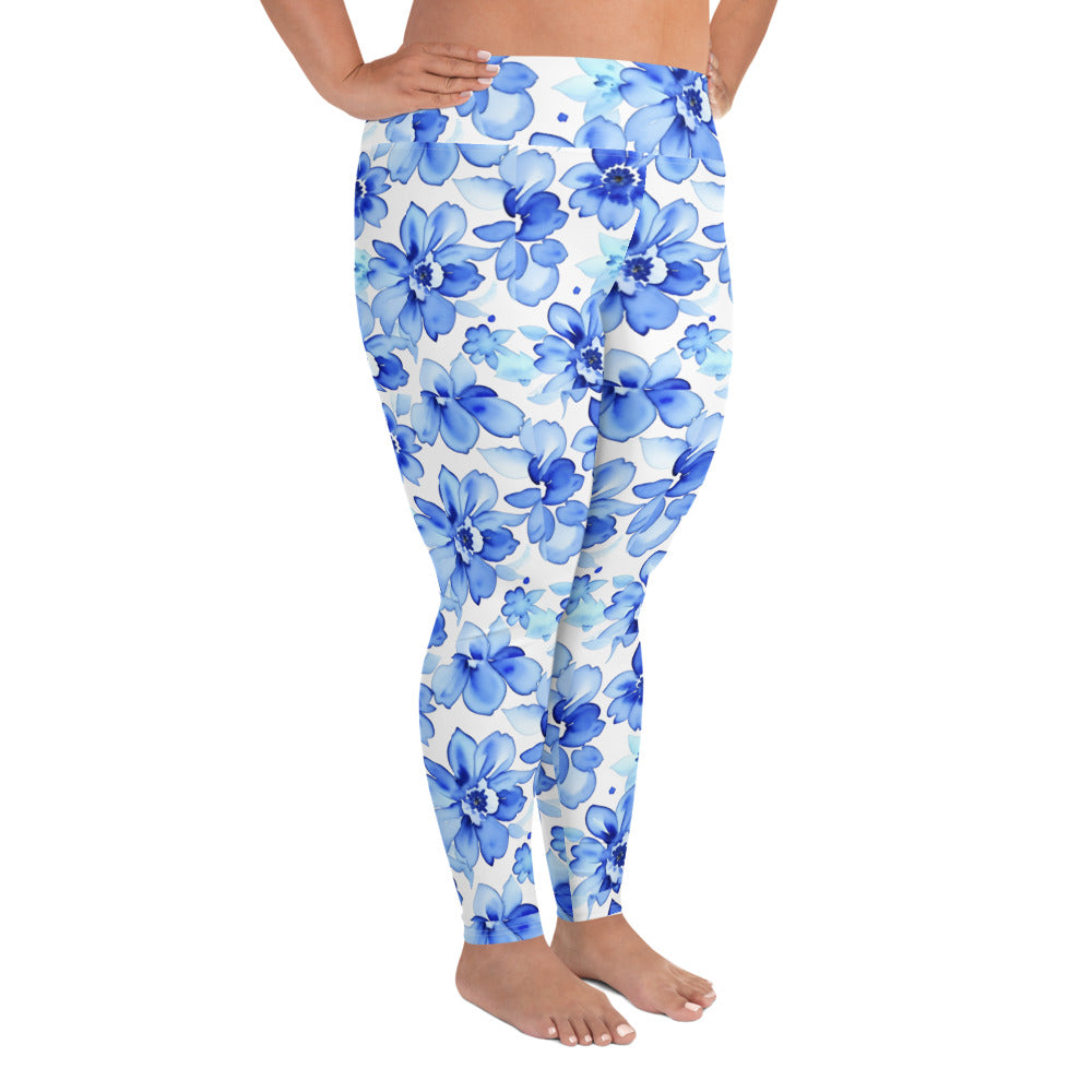 All-Over Print Plus Size Leggings