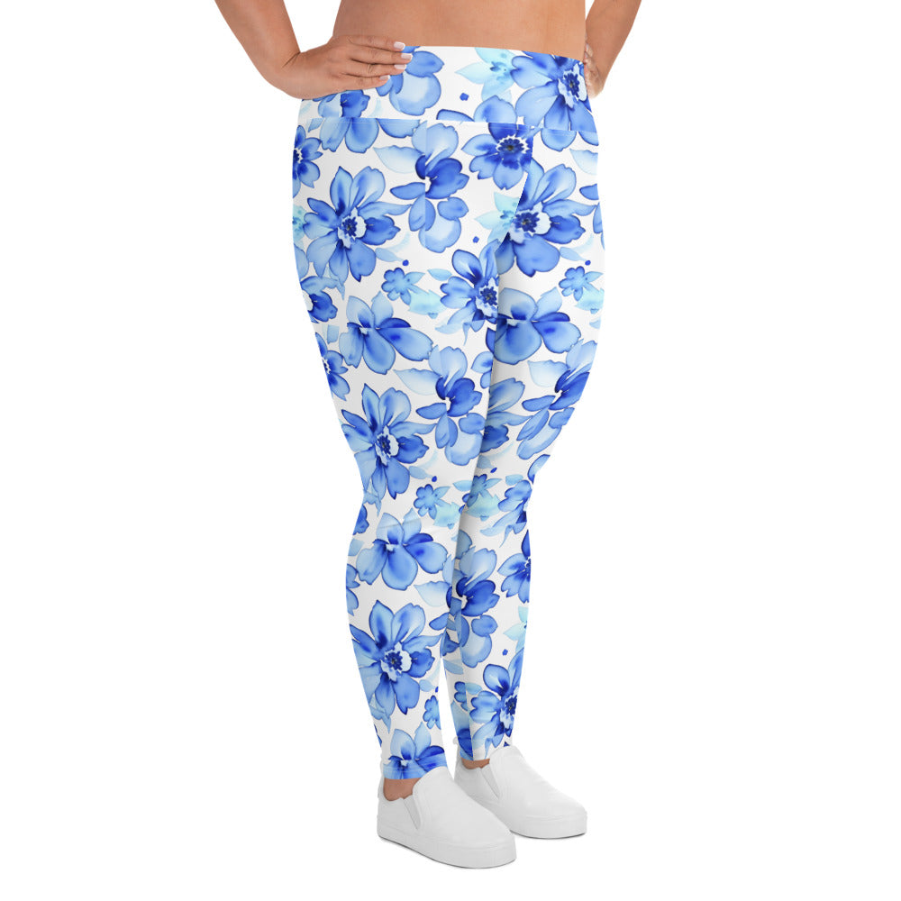 All-Over Print Plus Size Leggings