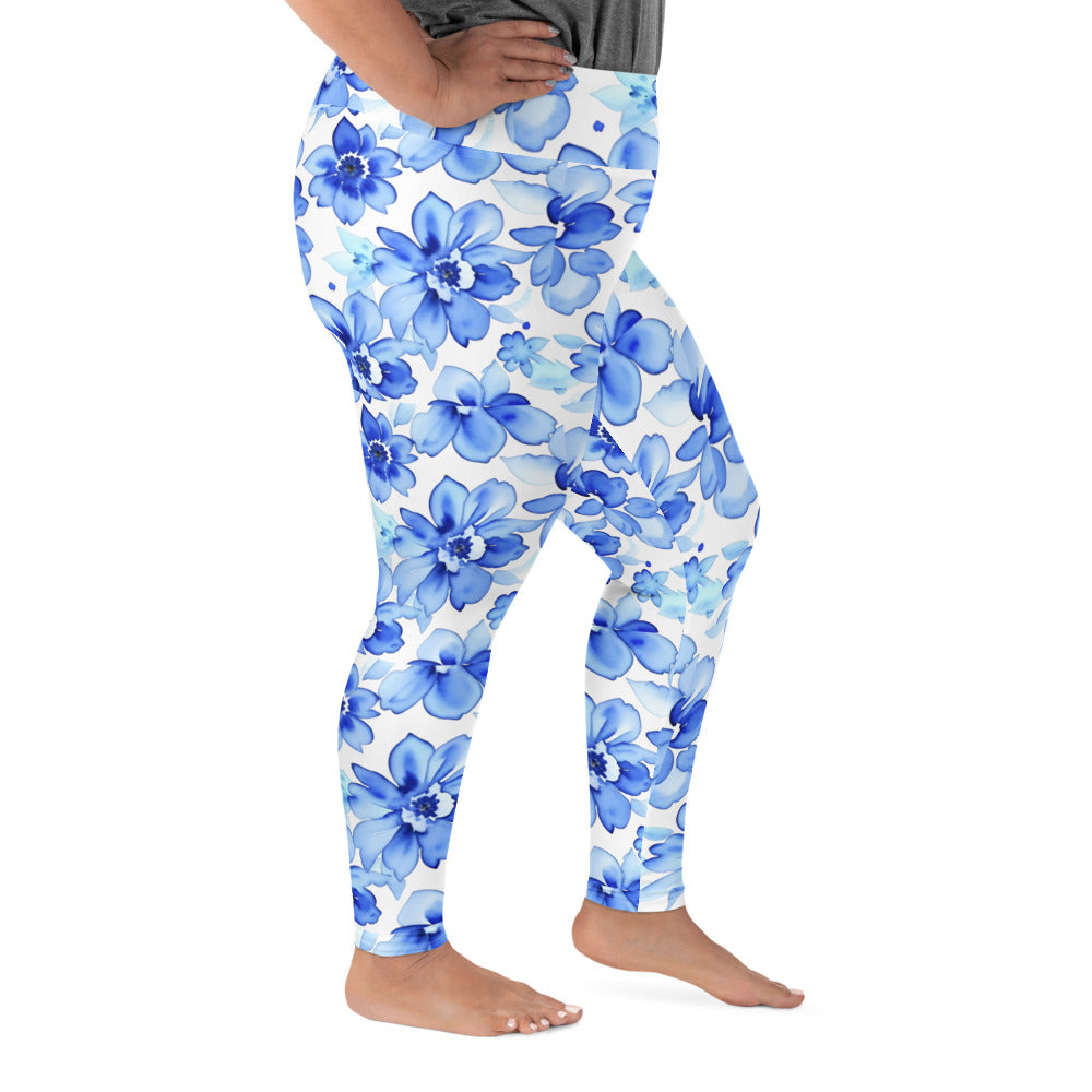 All-Over Print Plus Size Leggings