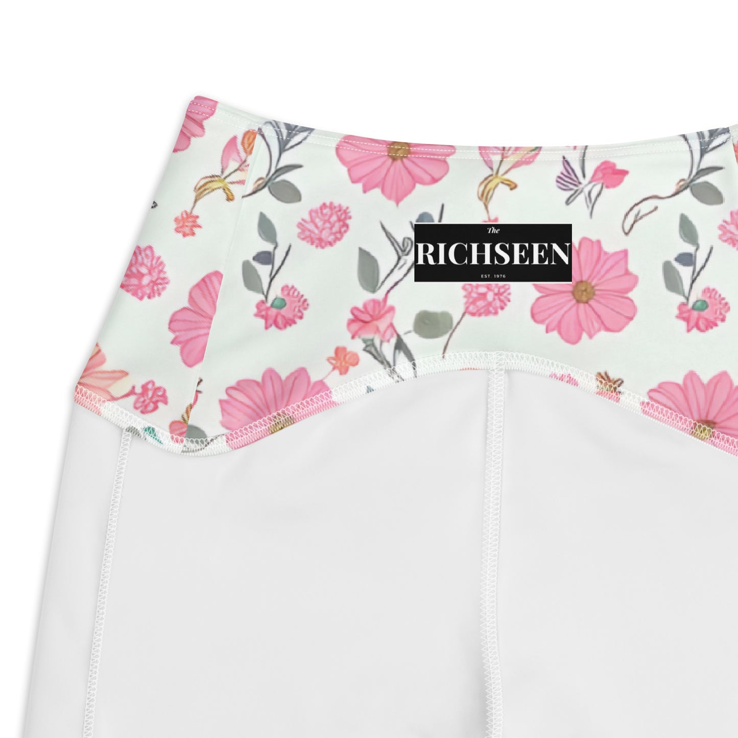 Crossover leggings with pockets