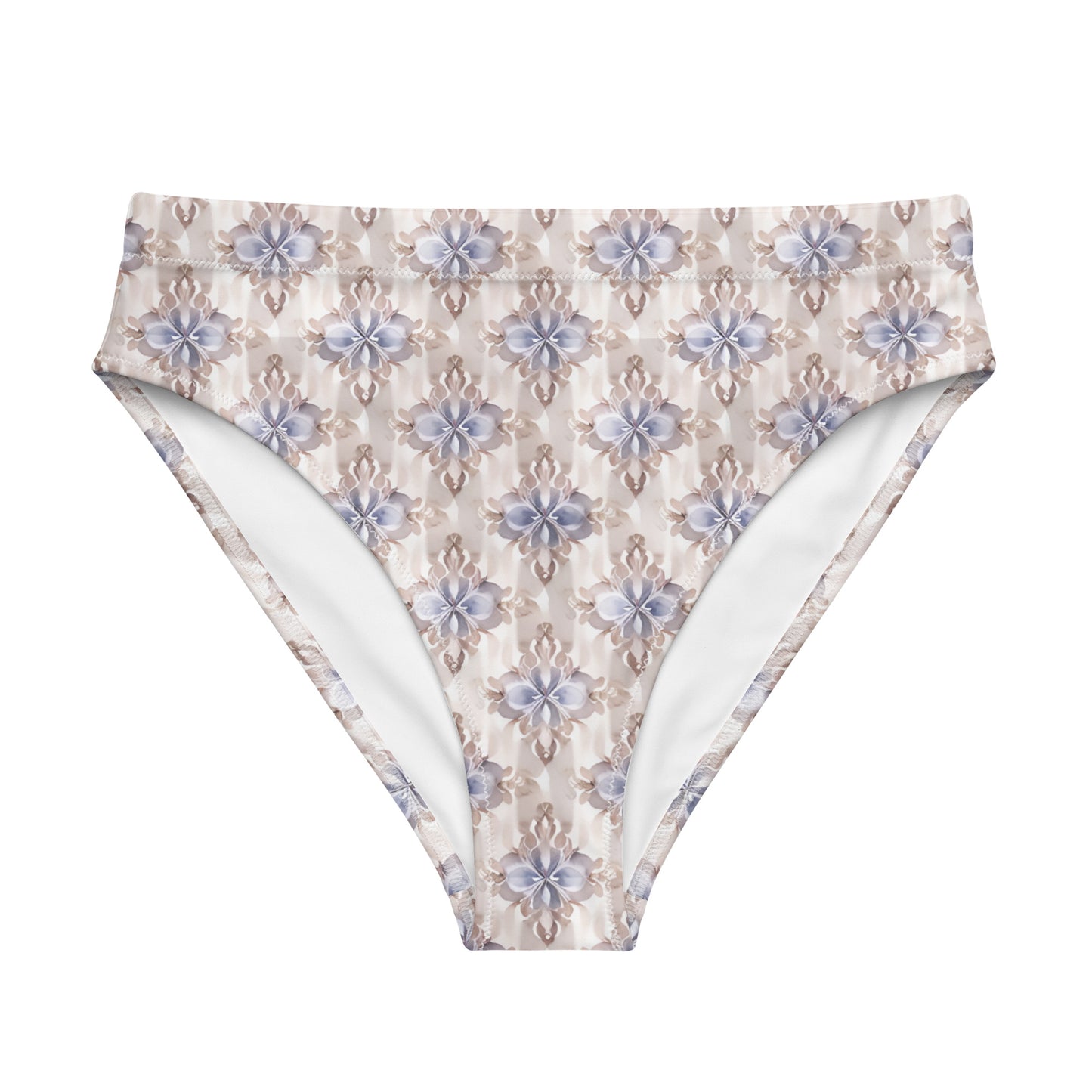 Recycled high-waisted bikini bottom