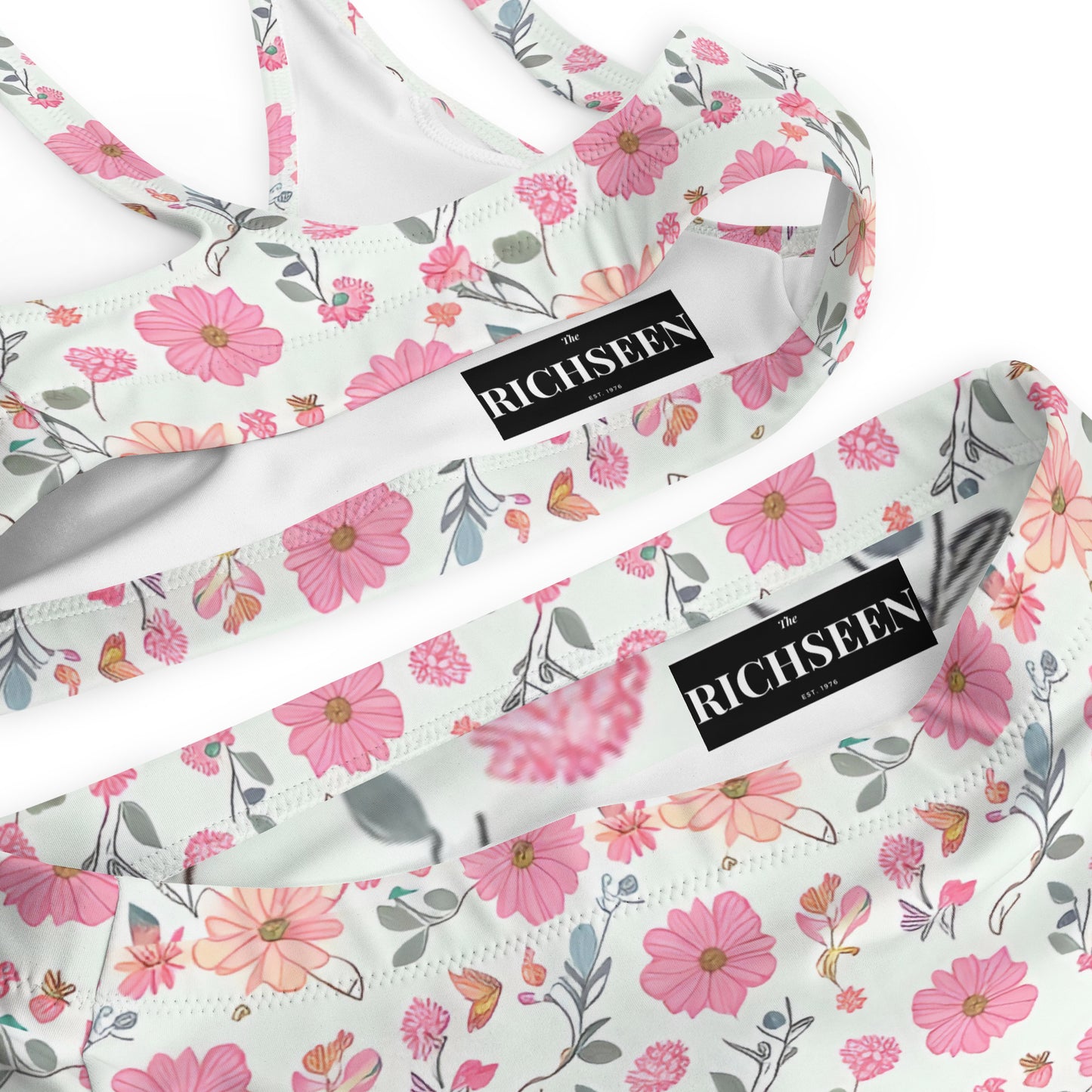 Recycled high-waisted bikini