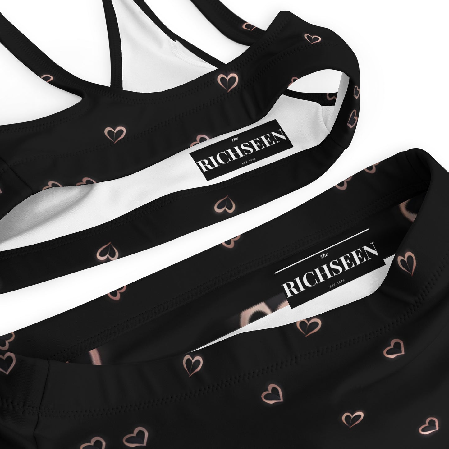 Recycled high-waisted bikini