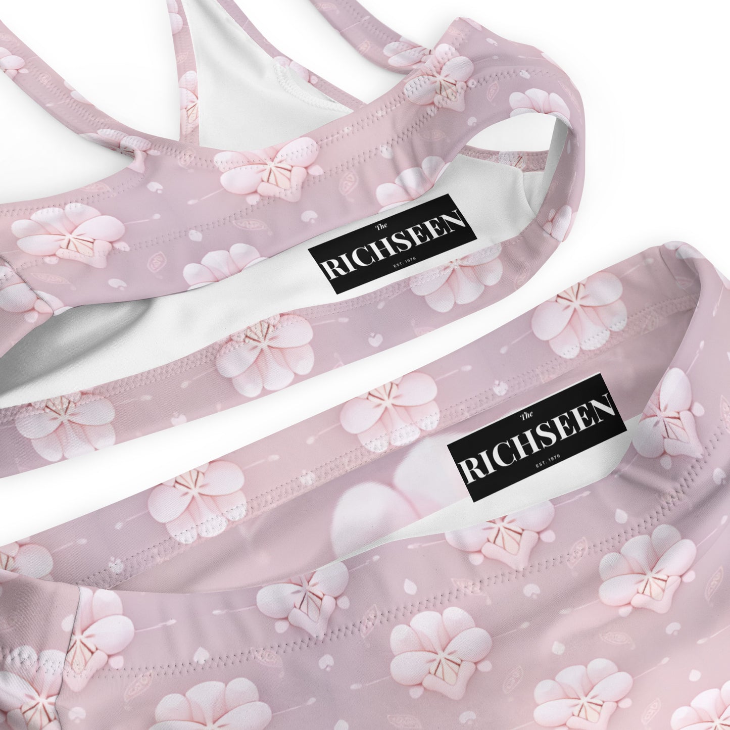 Recycled high-waisted bikini