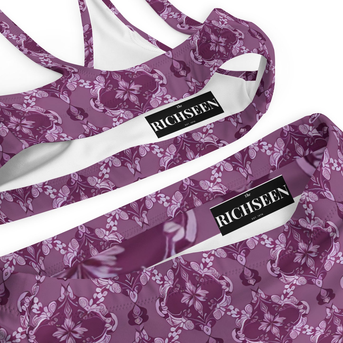 Recycled high-waisted bikini