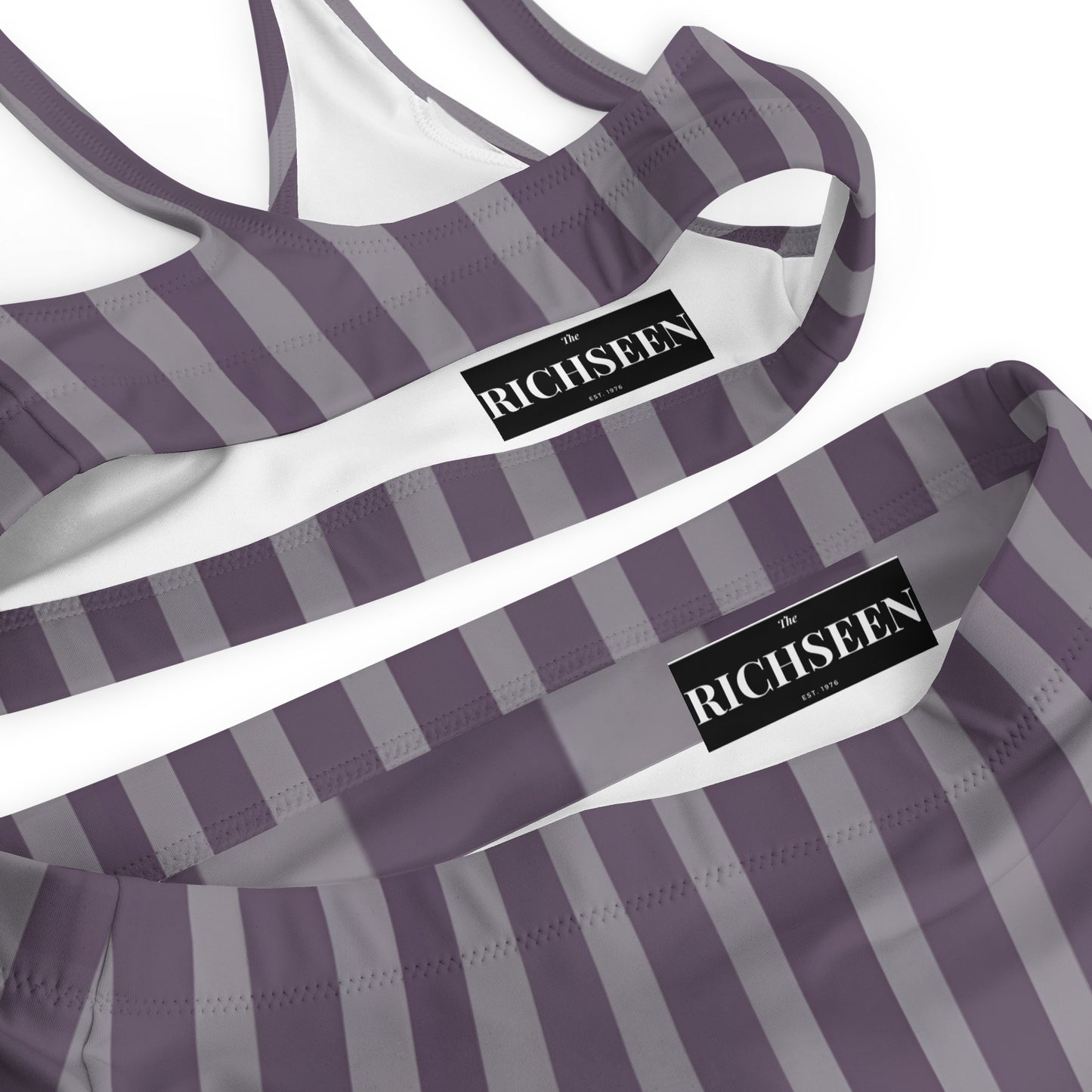 Recycled high-waisted bikini