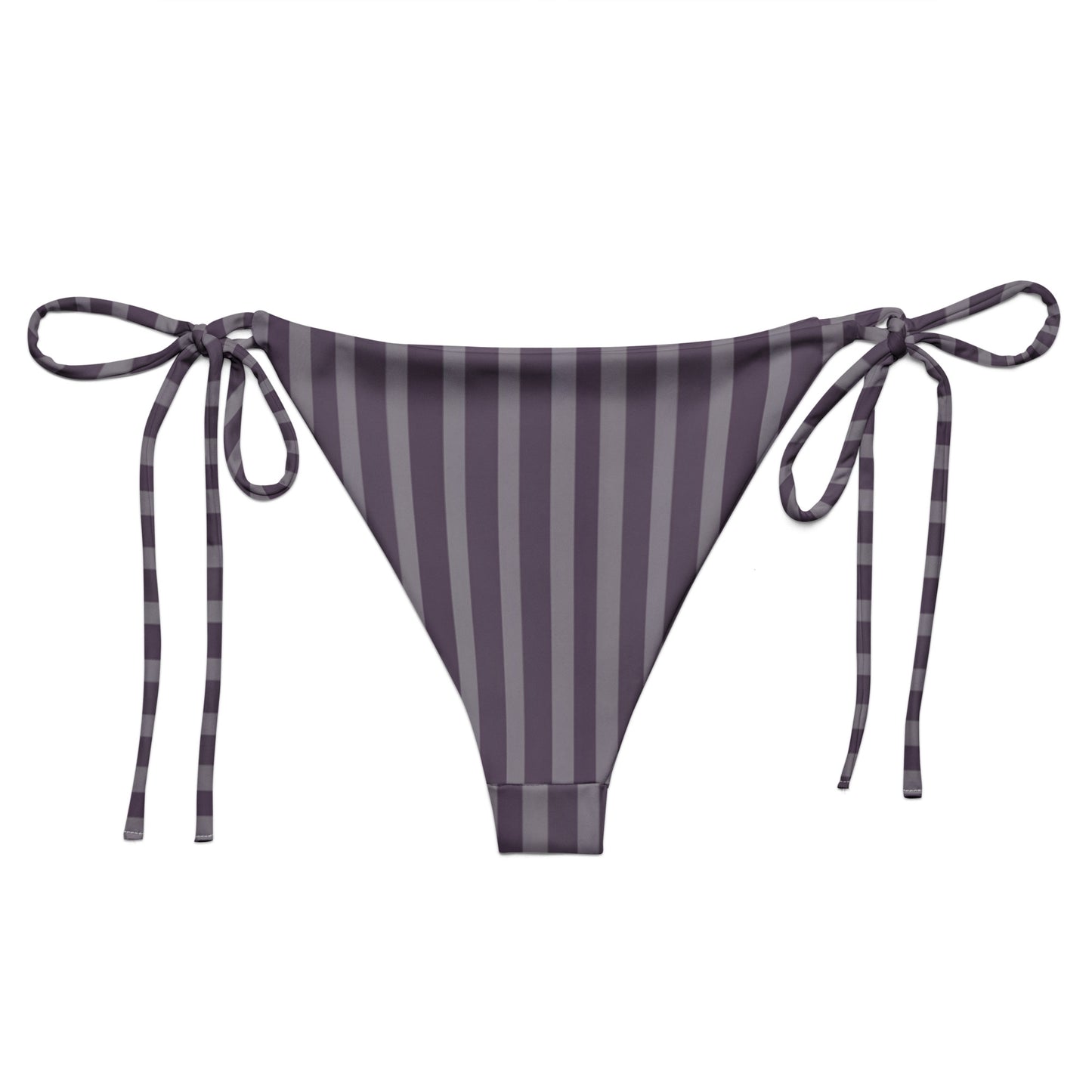 All-over print recycled string bikini bottom