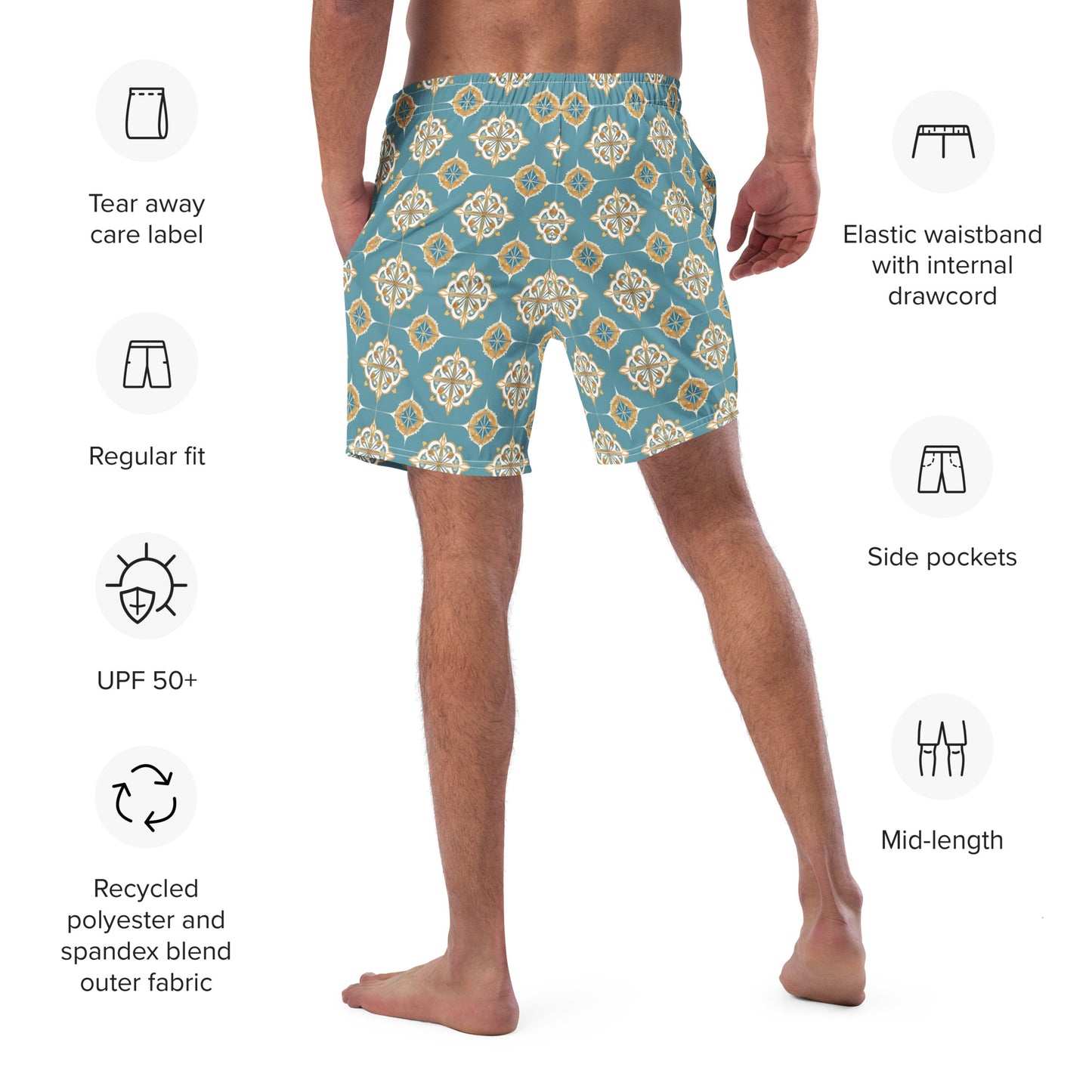 Men's swim trunks