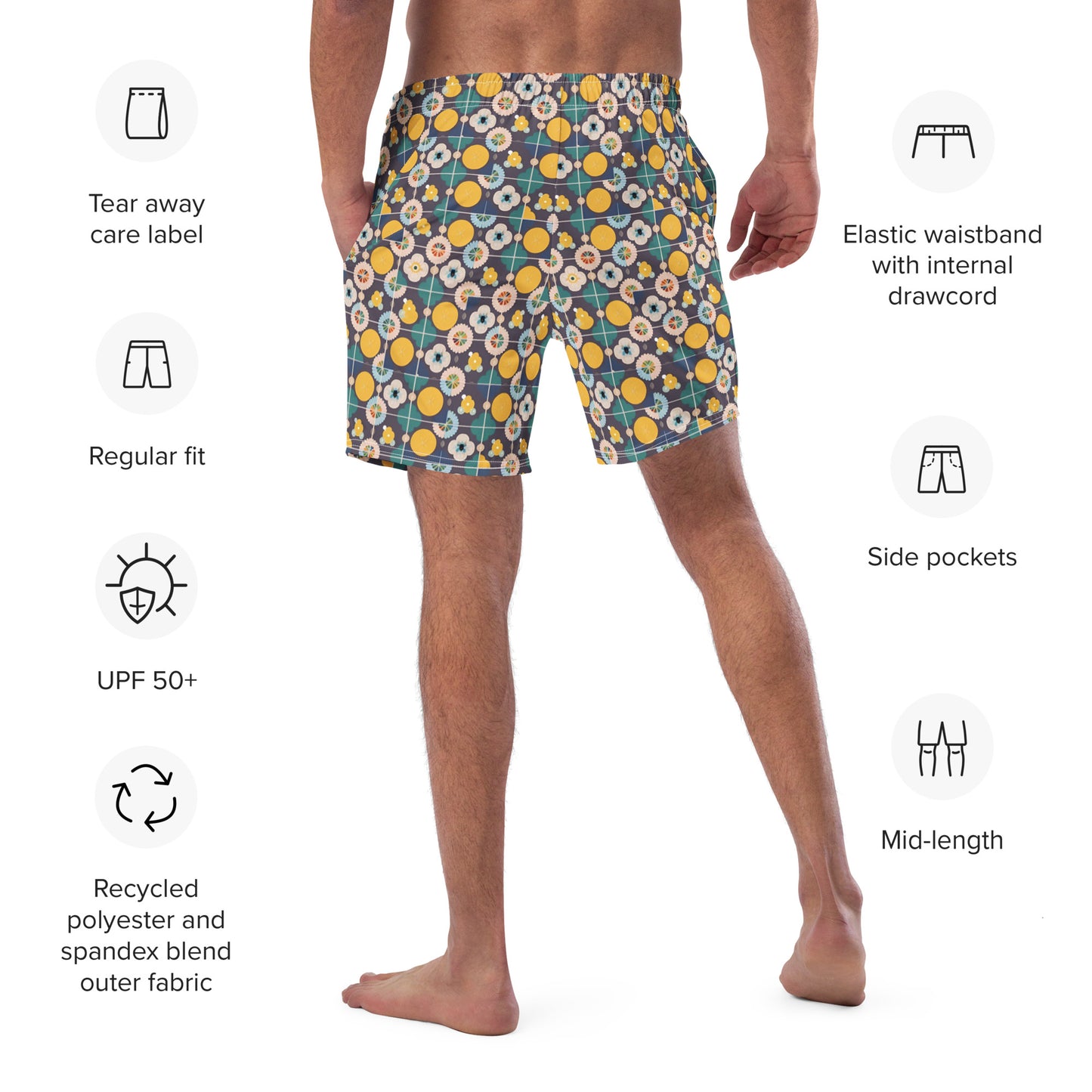 Men's swim trunks