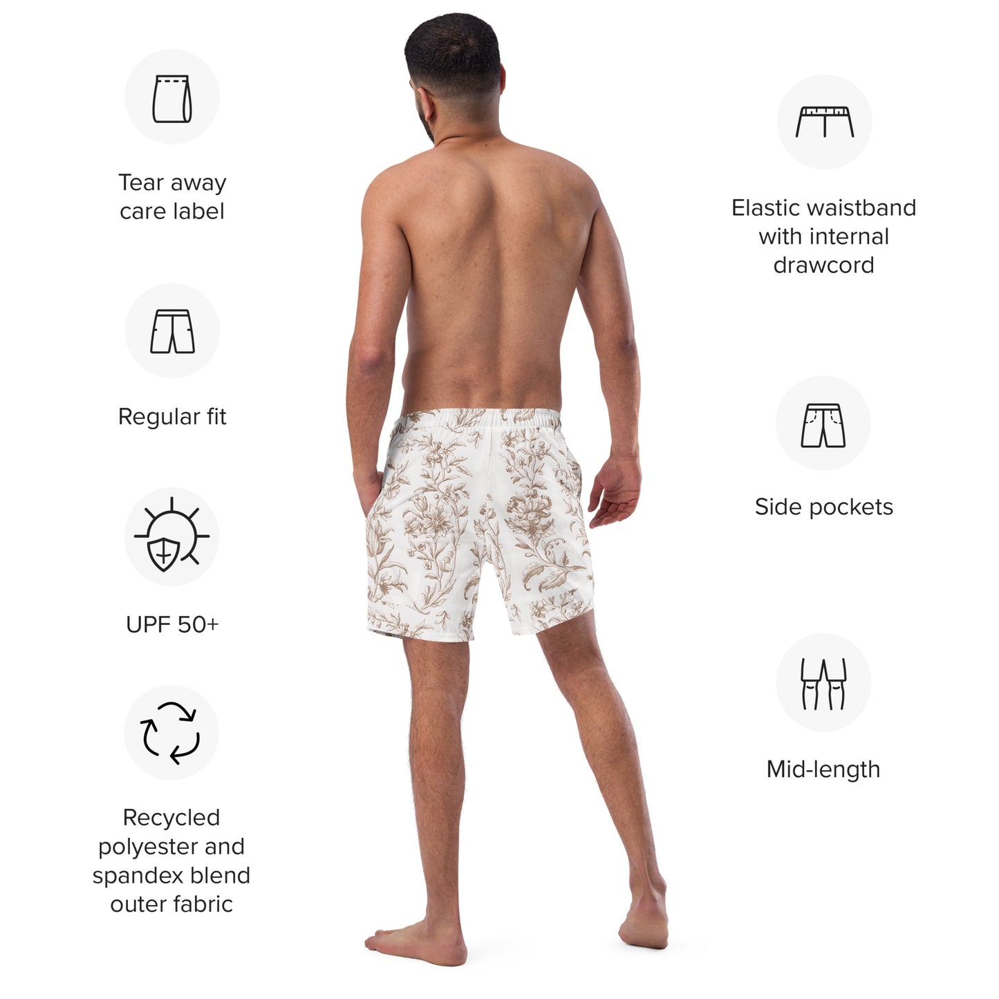 Men's swim trunks