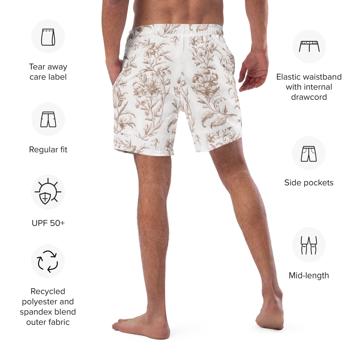 Men's swim trunks