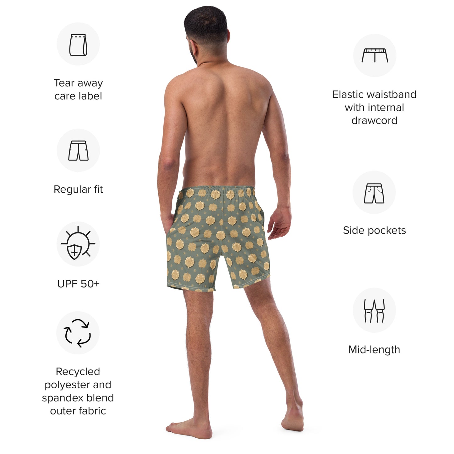 Men's swim trunks