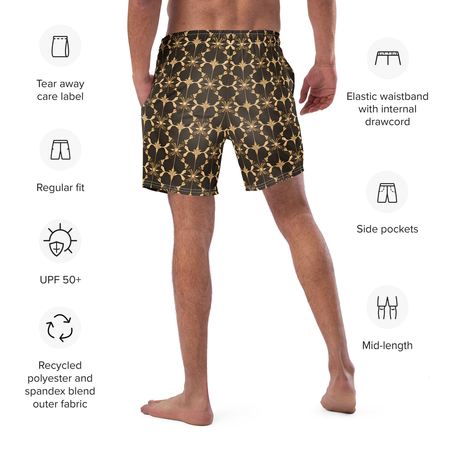 Men's swim trunks