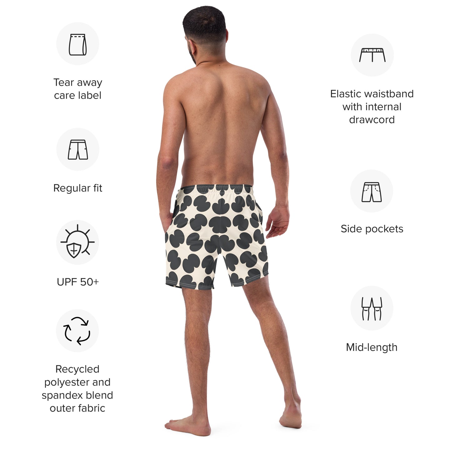 Men's swim trunks