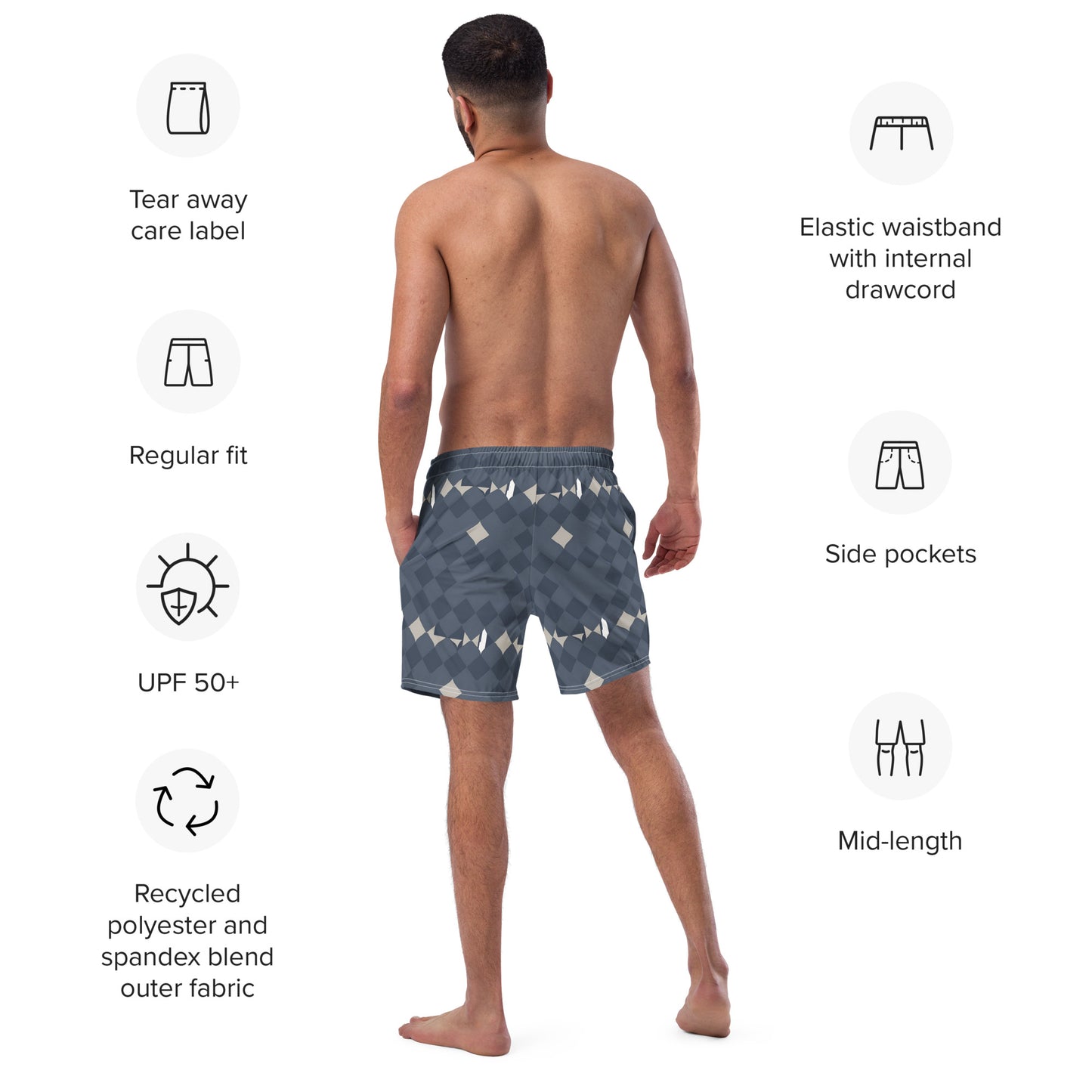 Men's swim trunks