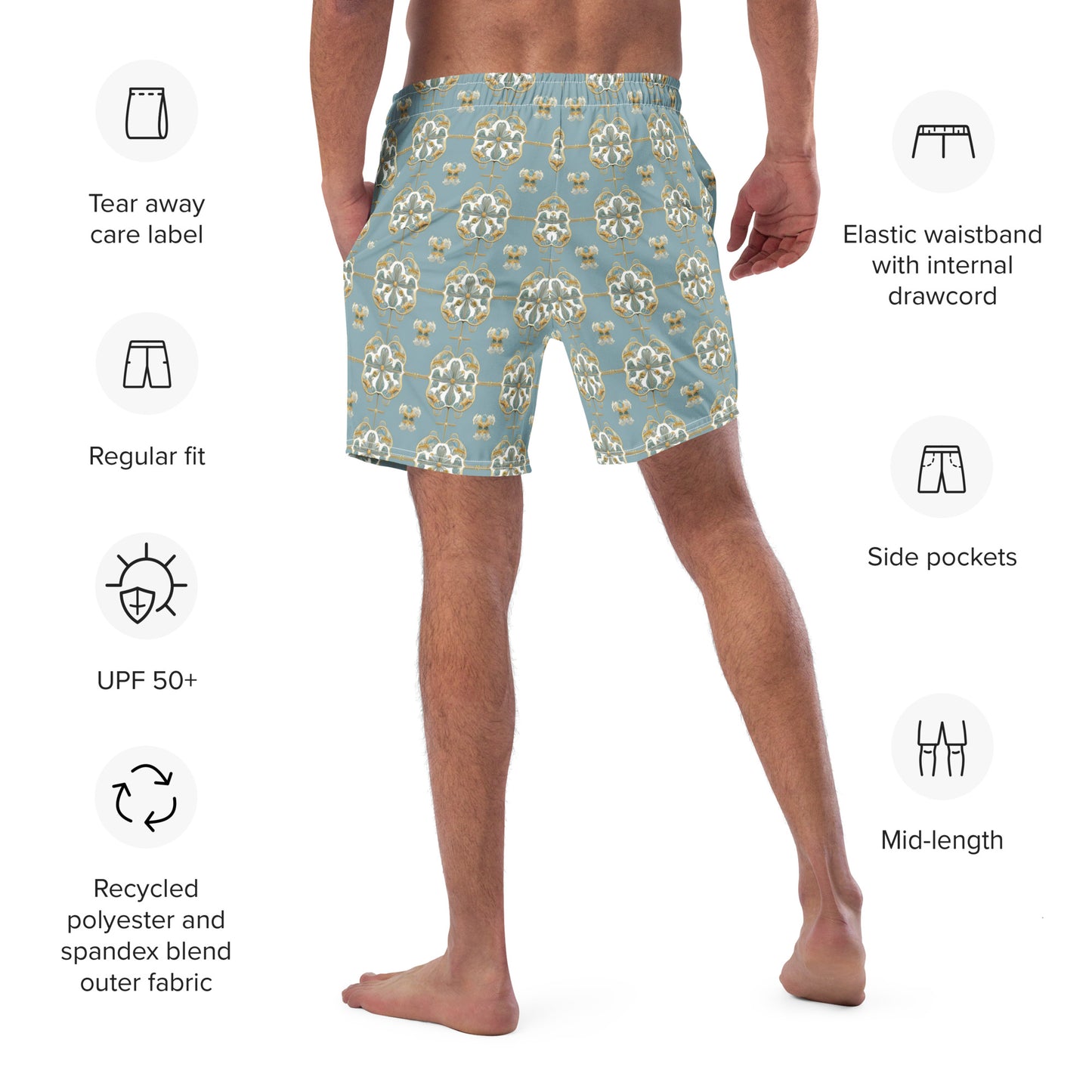 Men's swim trunks