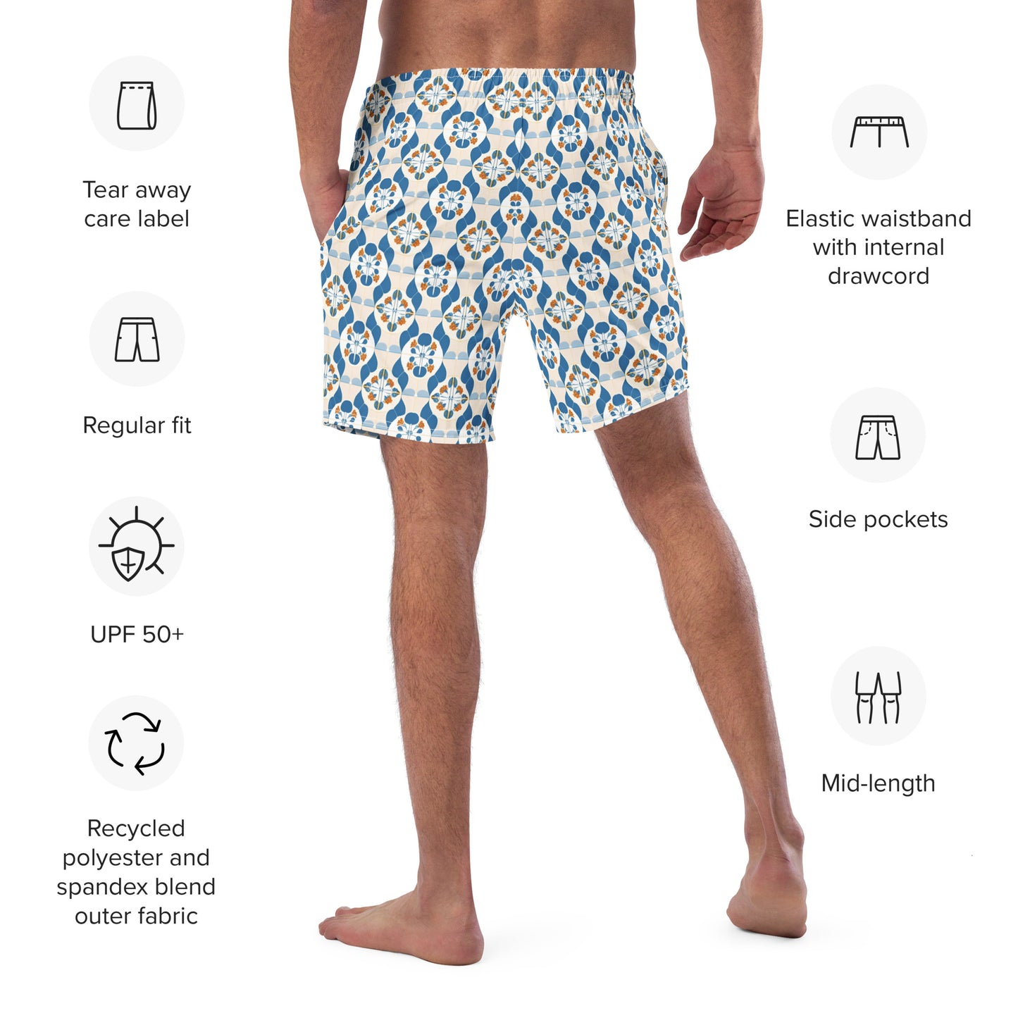 Men's swim trunks