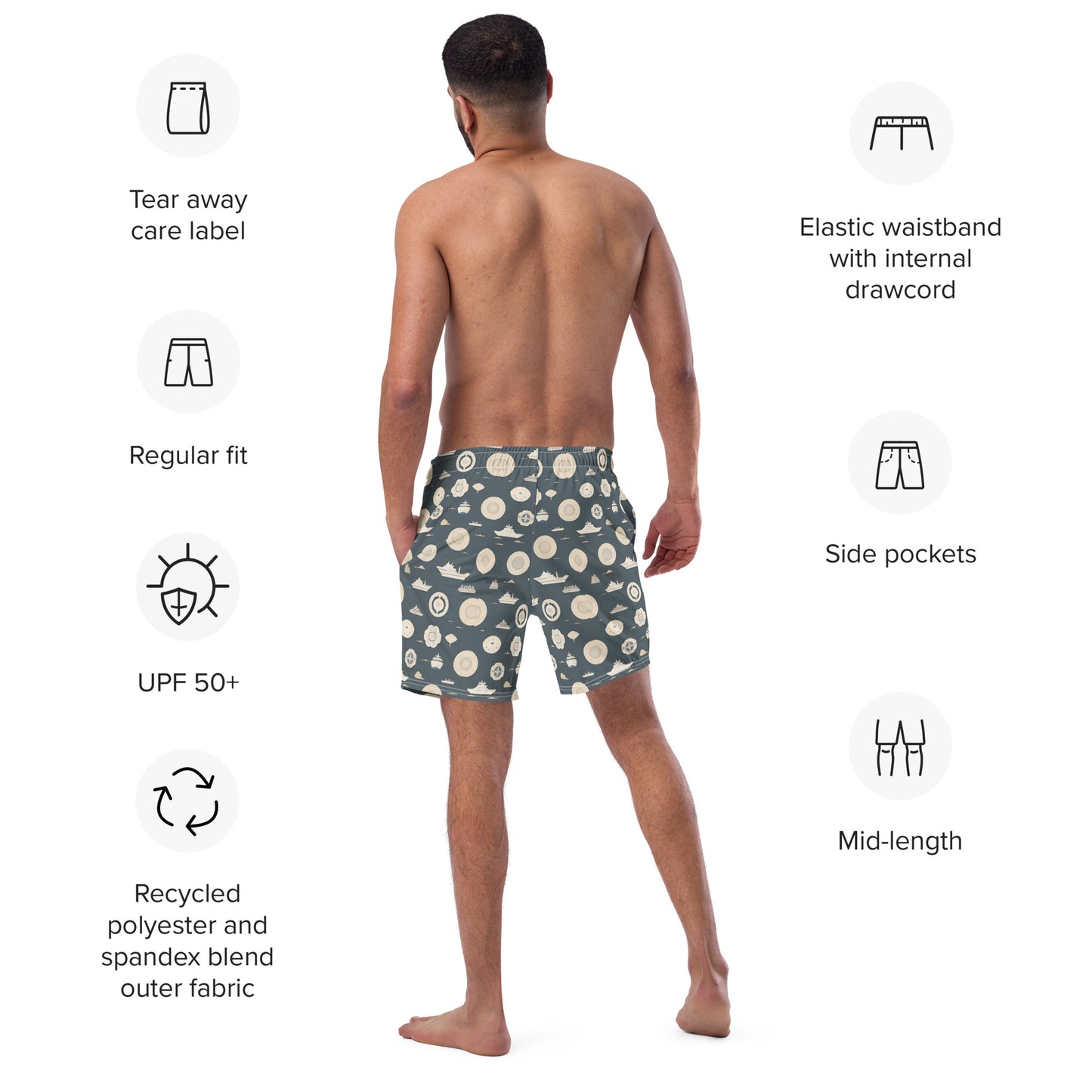 Men's swim trunks