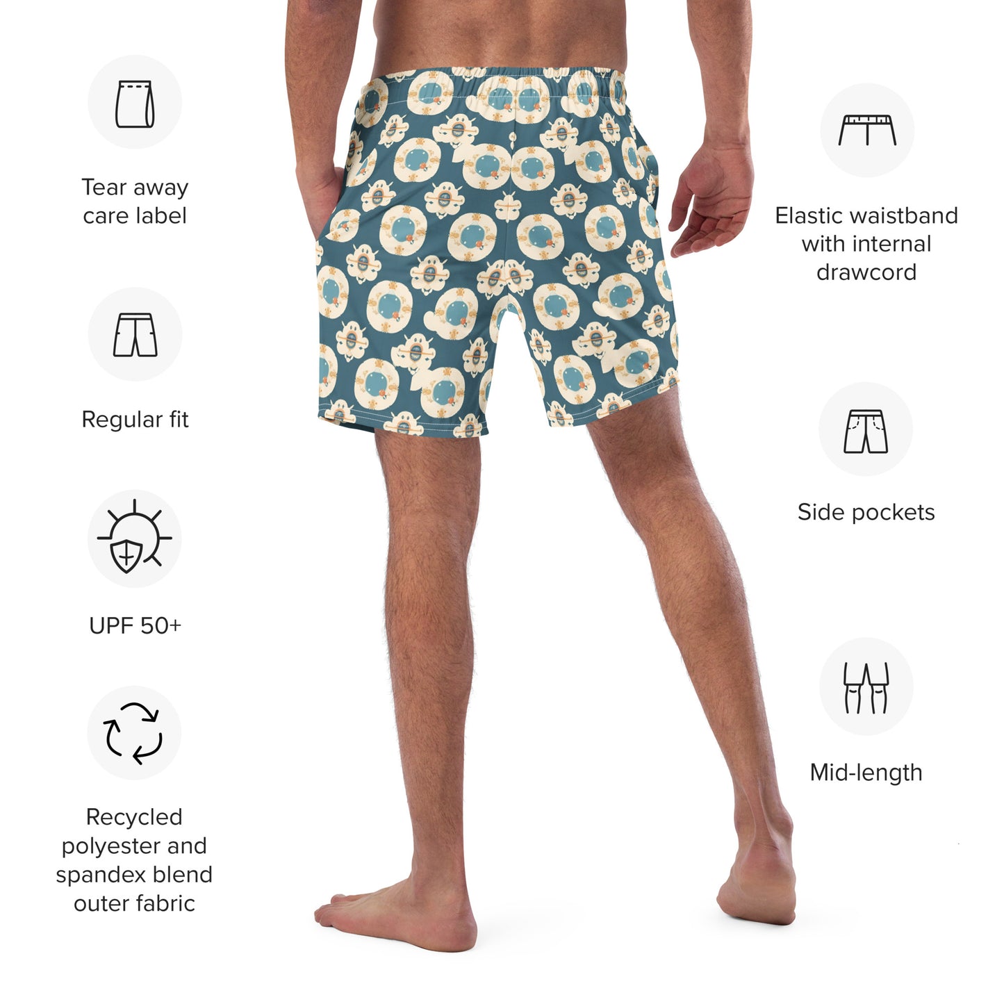 Men's swim trunks