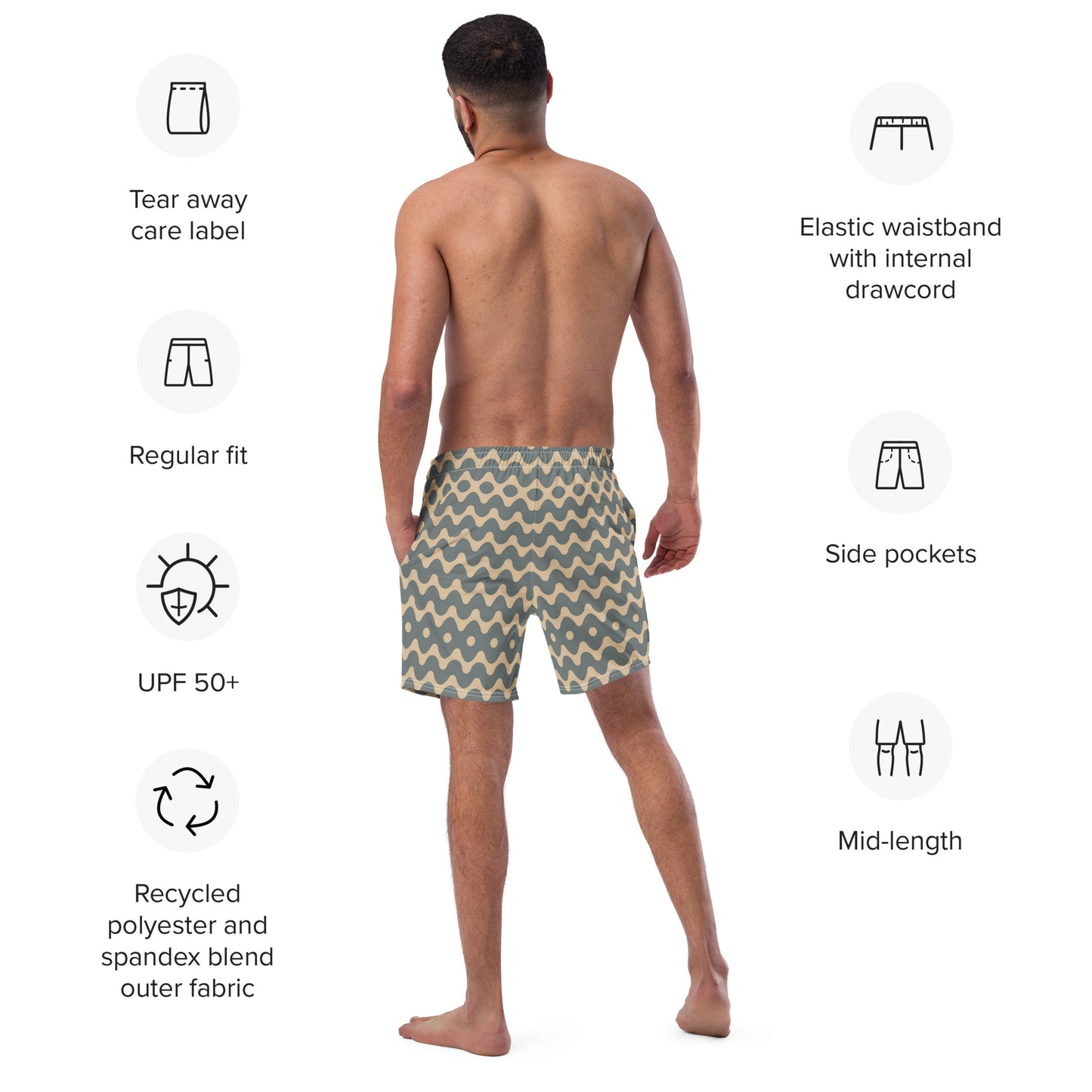 Men's swim trunks