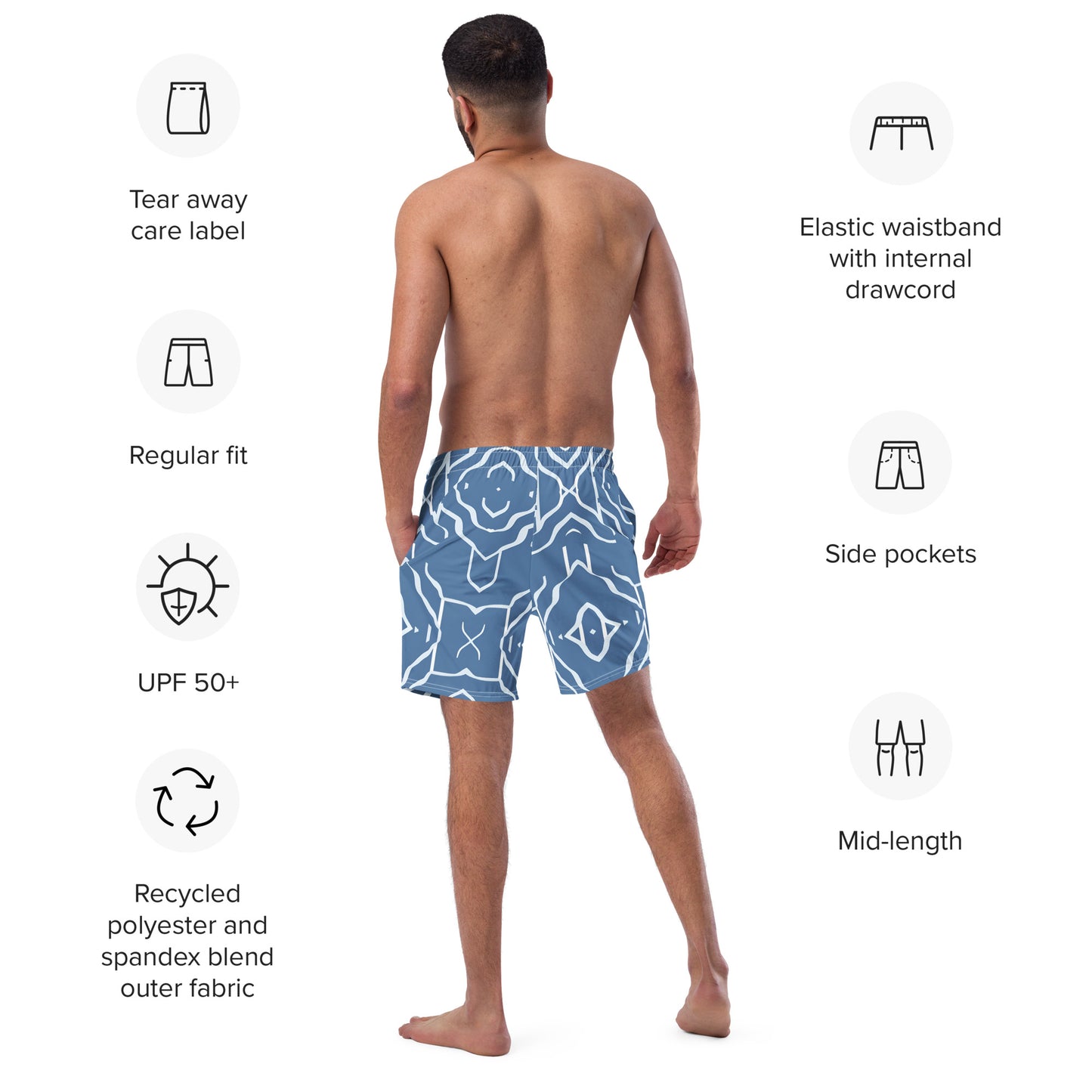 Men's swim trunks