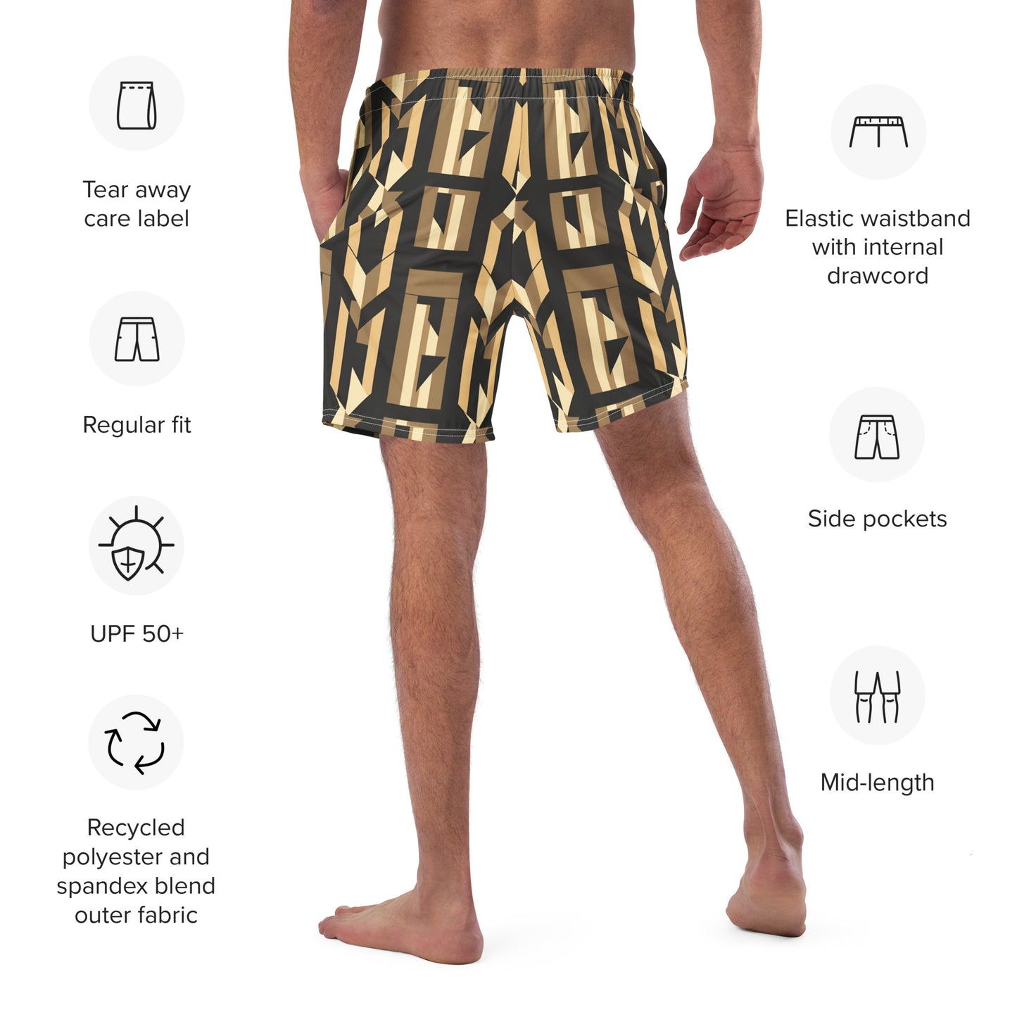 Men's swim trunks