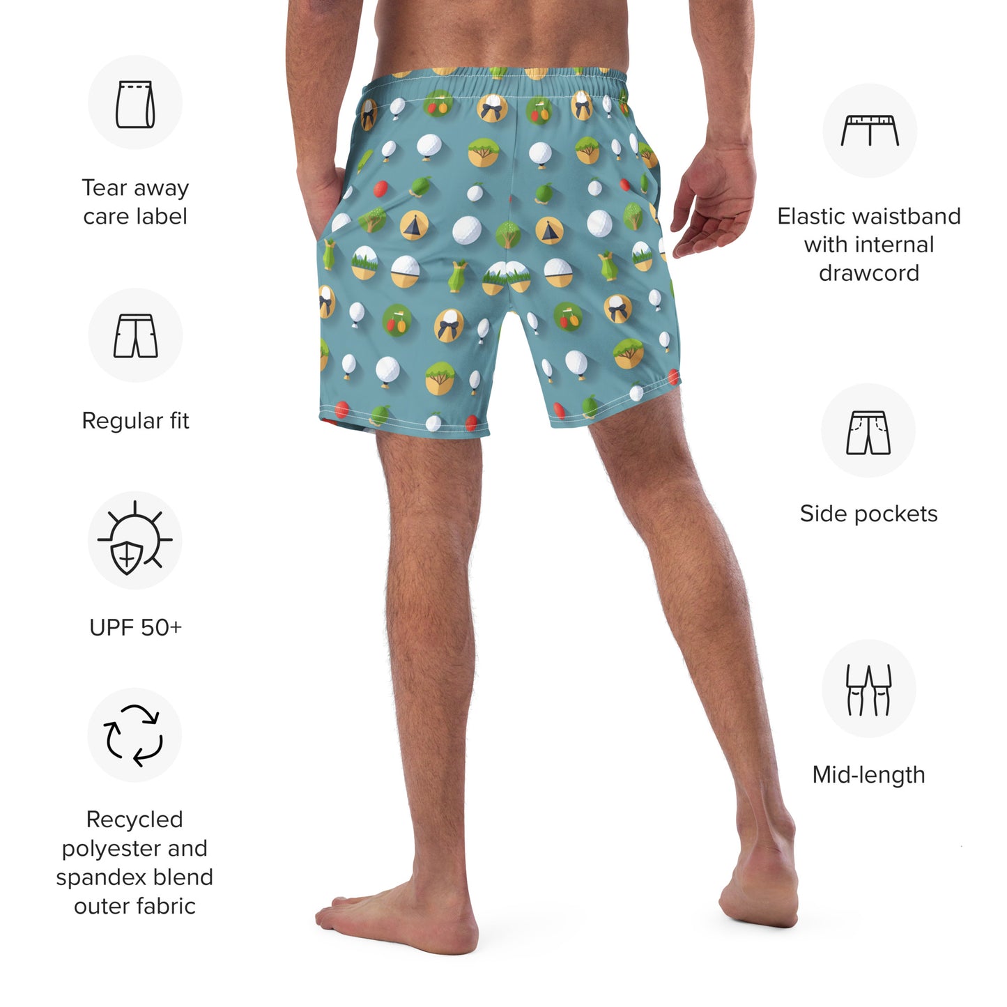 Men's swim trunks