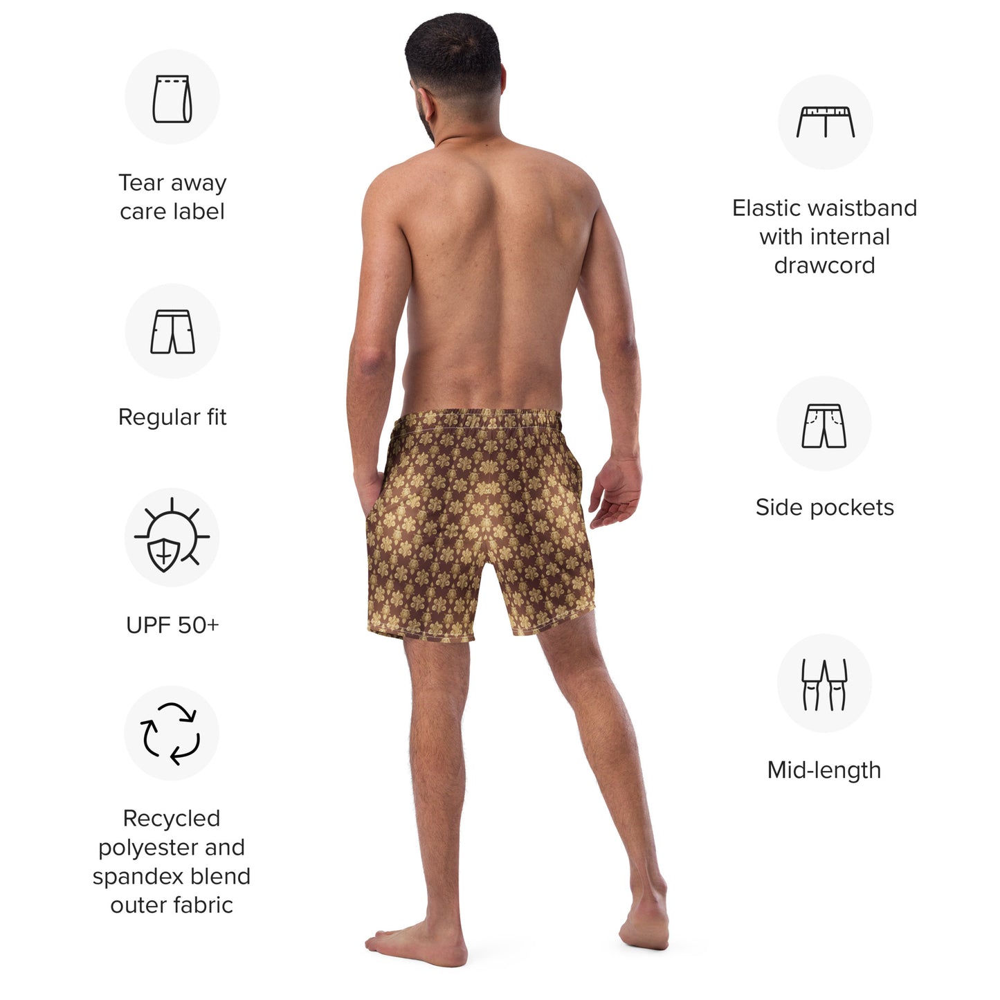 Men's swim trunks