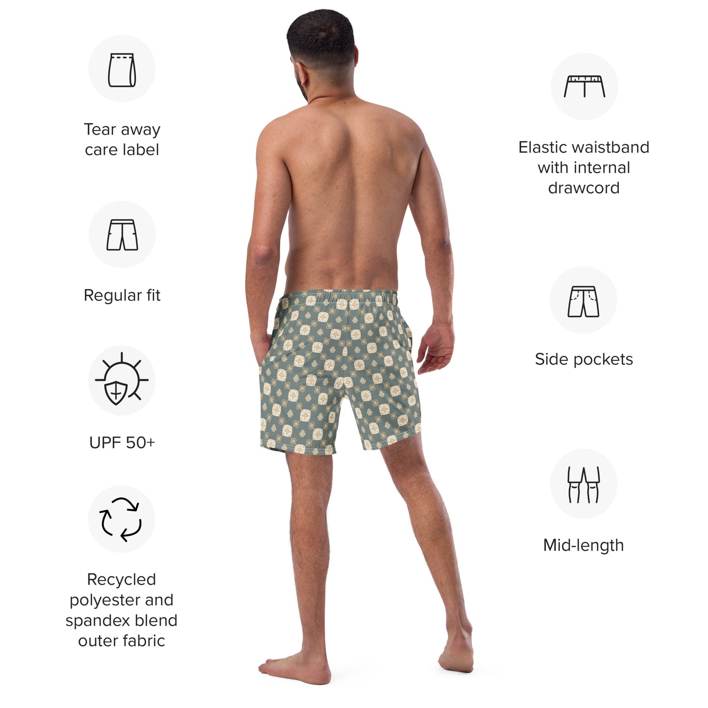 Men's swim trunks