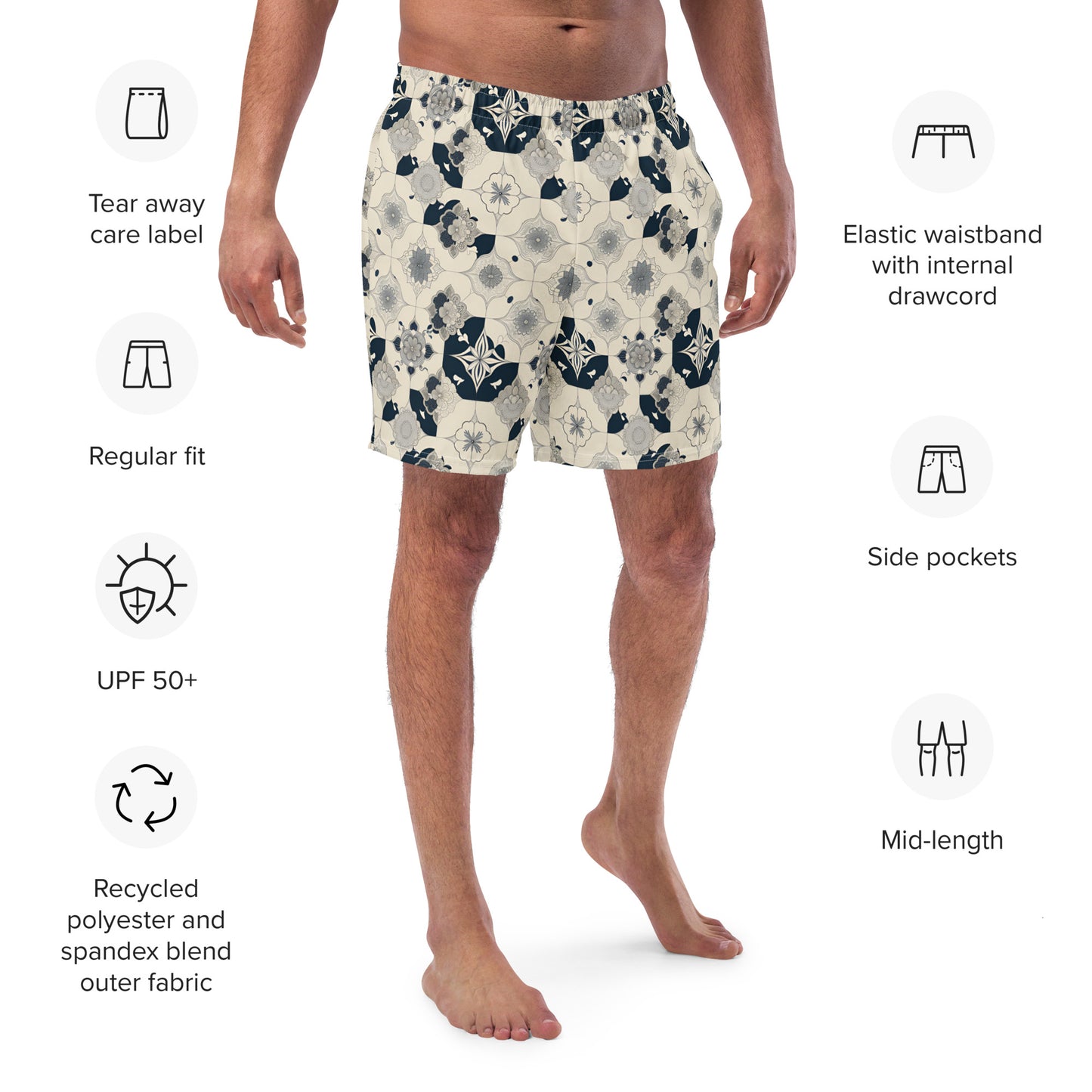 Men's swim trunks