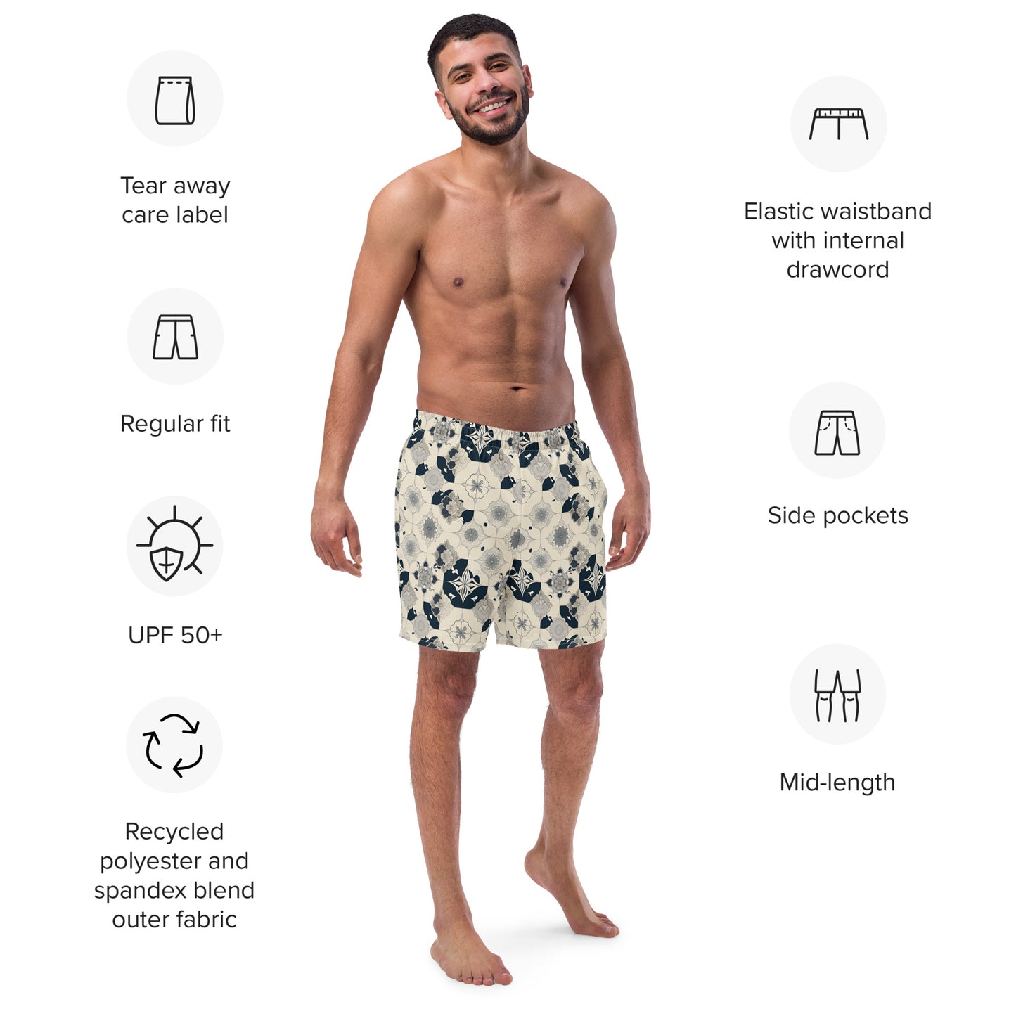 Men's swim trunks