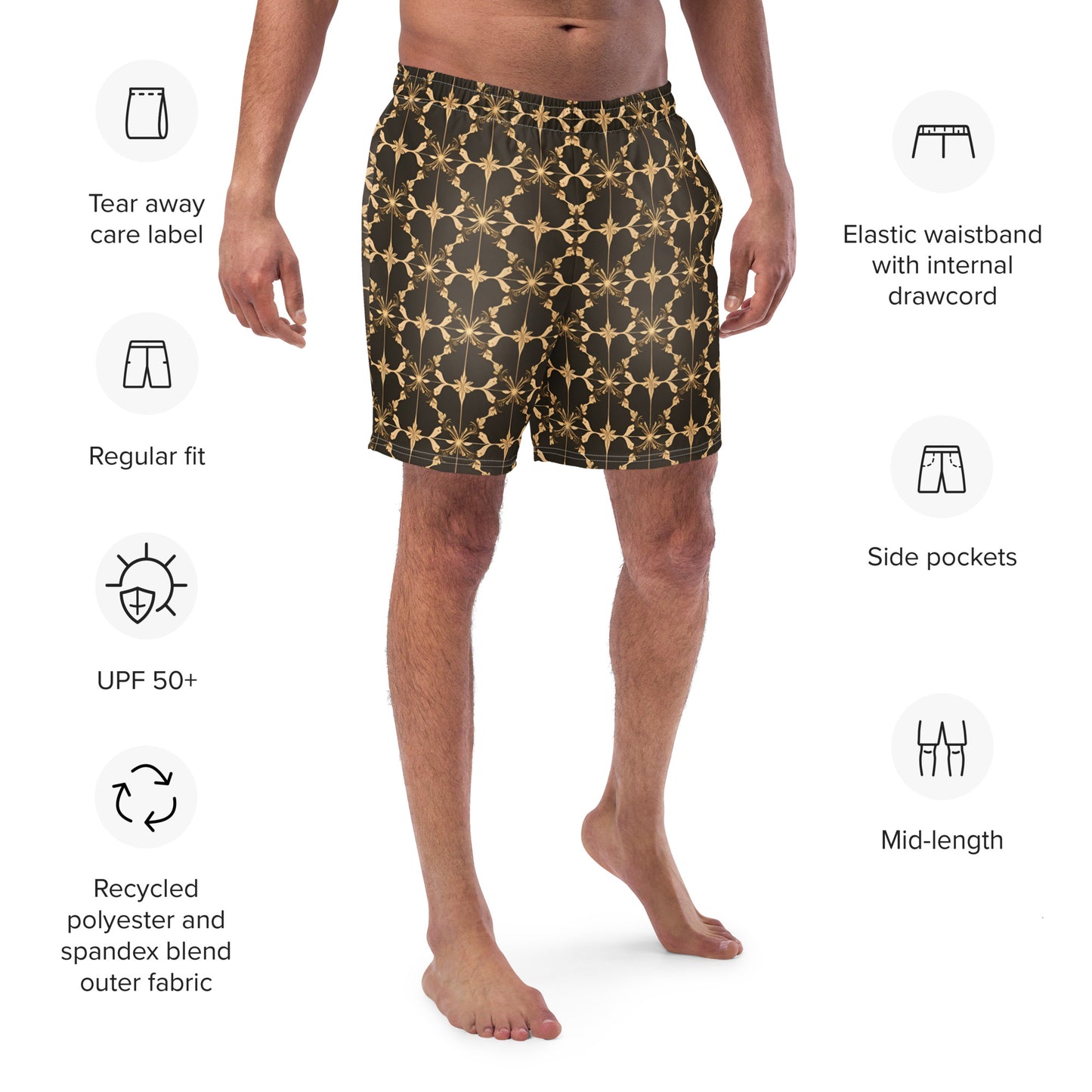 Men's swim trunks