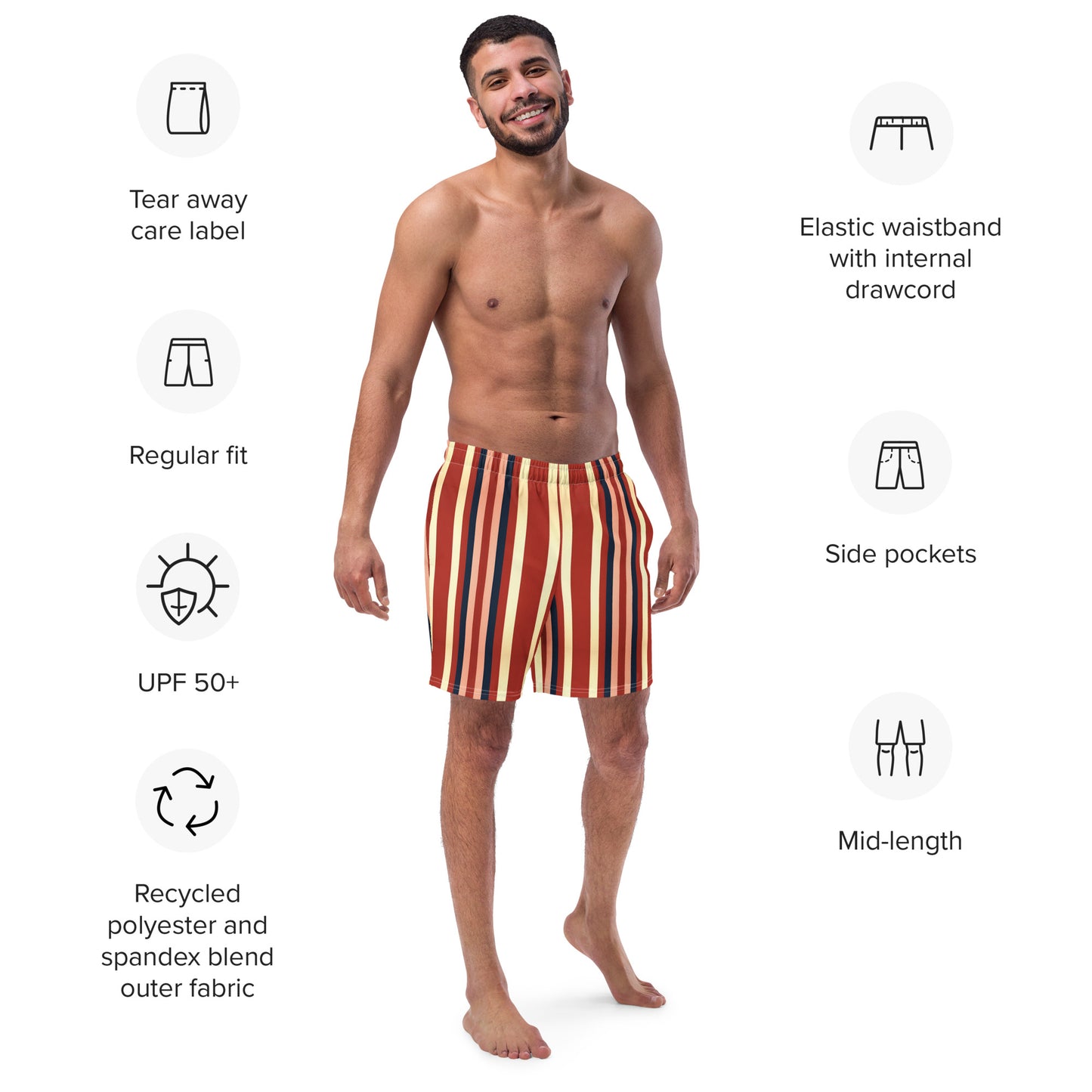 Men's swim trunks